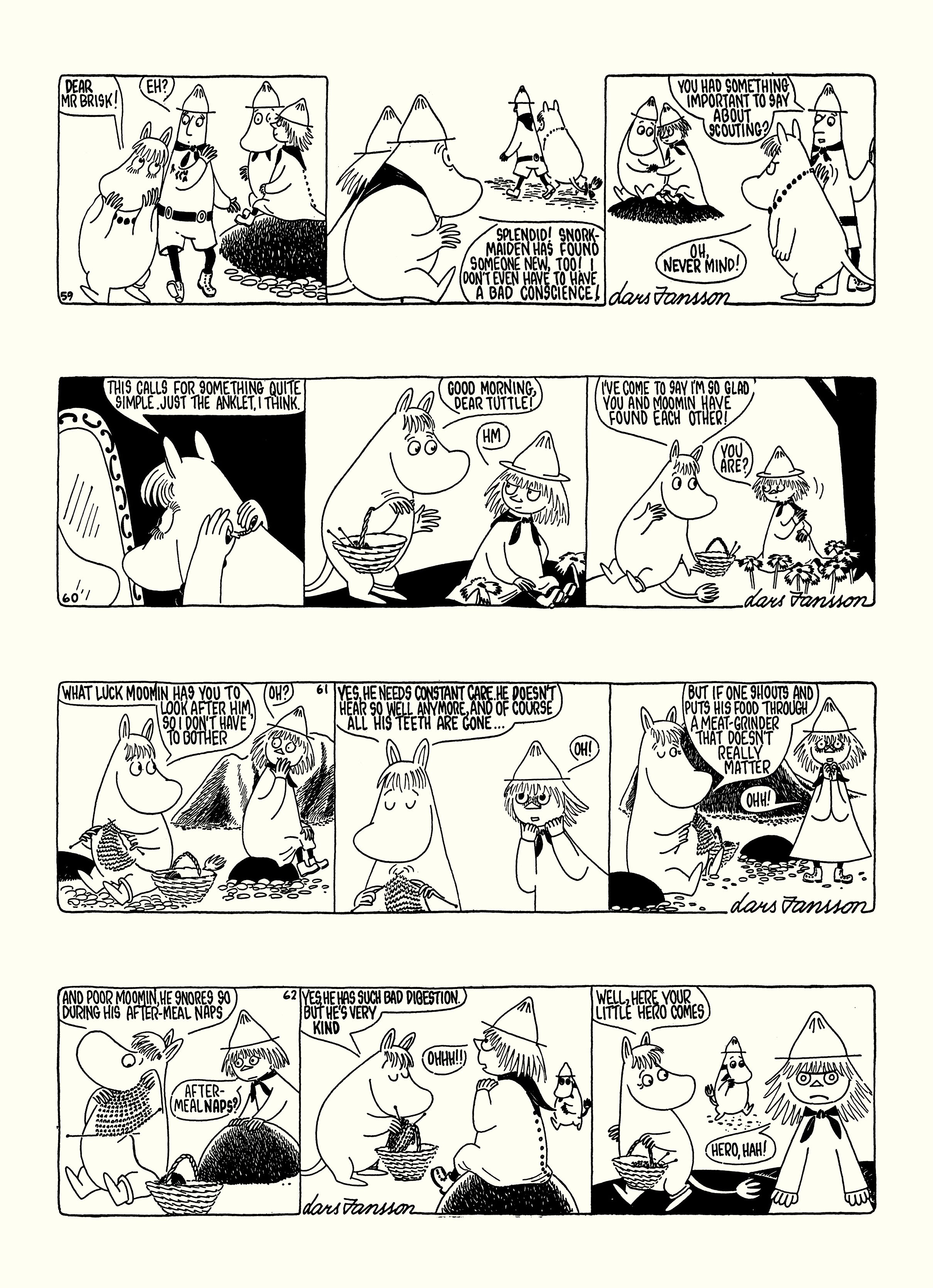 Read online Moomin: The Complete Lars Jansson Comic Strip comic -  Issue # TPB 7 - 42