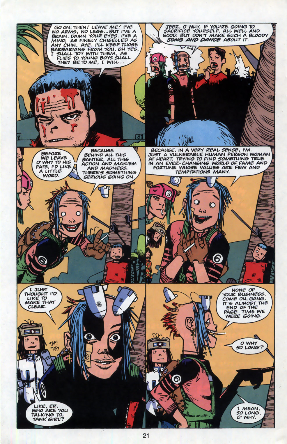 Read online Tank Girl: The Odyssey comic -  Issue #2 - 23