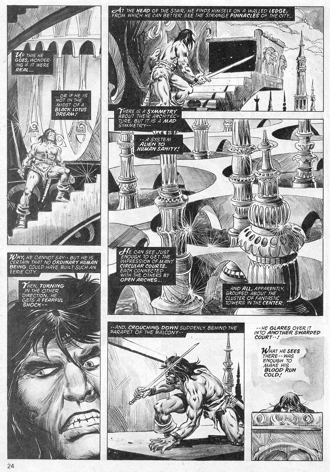 The Savage Sword Of Conan issue 22 - Page 24
