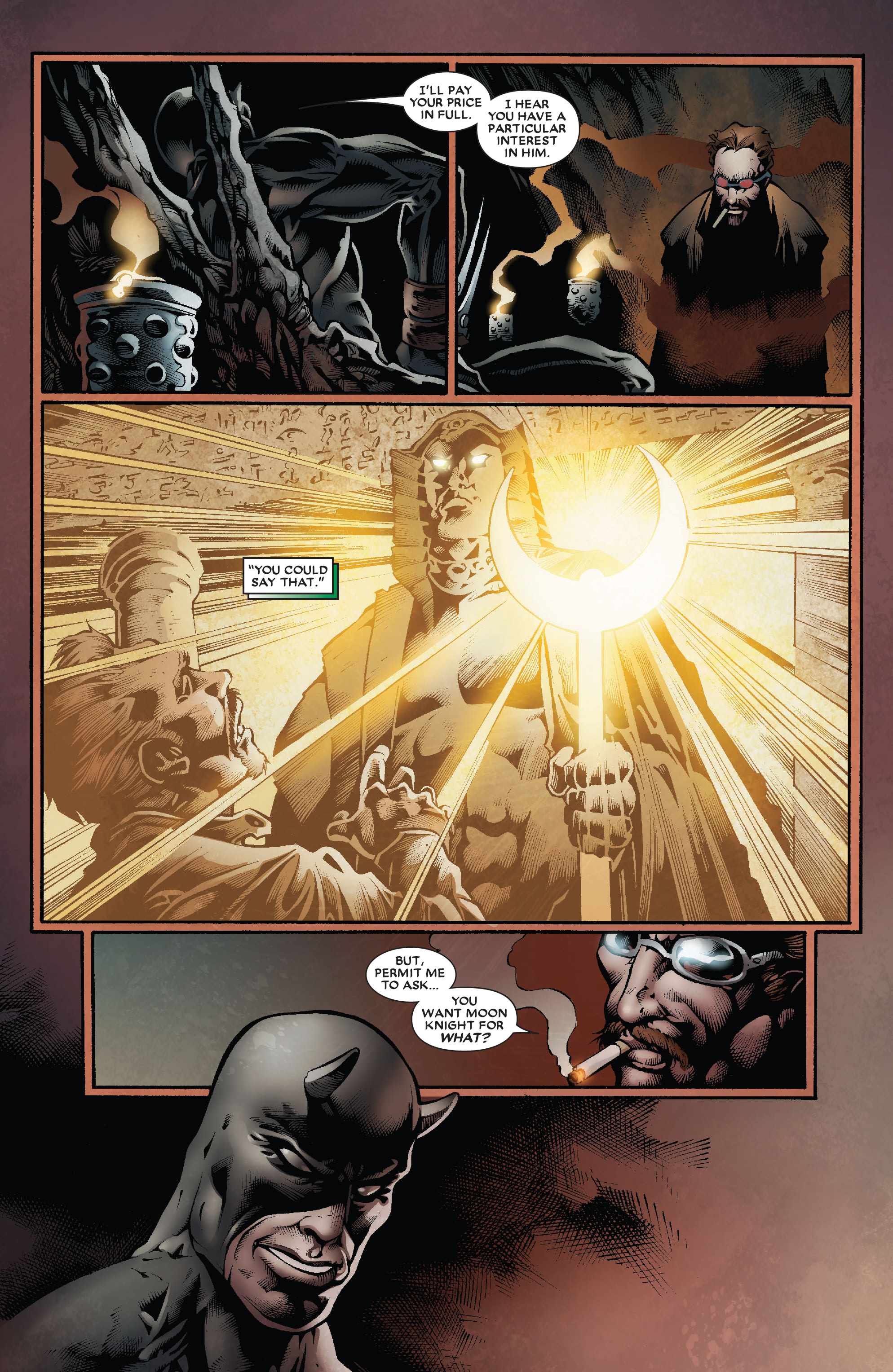 Read online Moon Knight by Huston, Benson & Hurwitz Omnibus comic -  Issue # TPB (Part 11) - 55