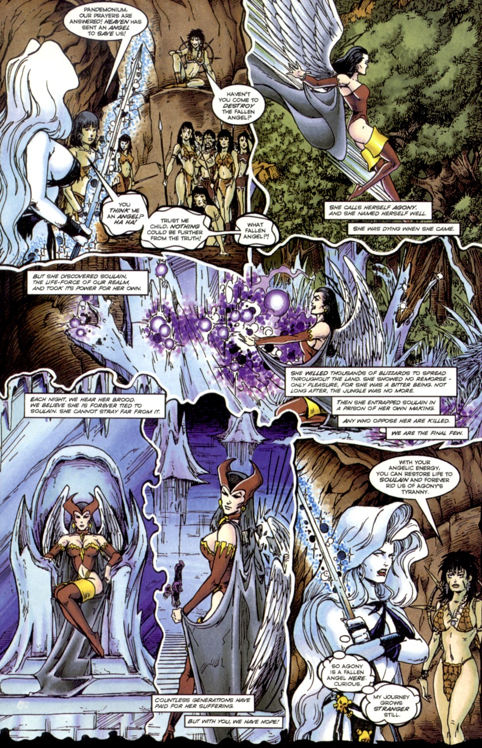 Read online Lady Death III: The Odyssey comic -  Issue #1 - 17