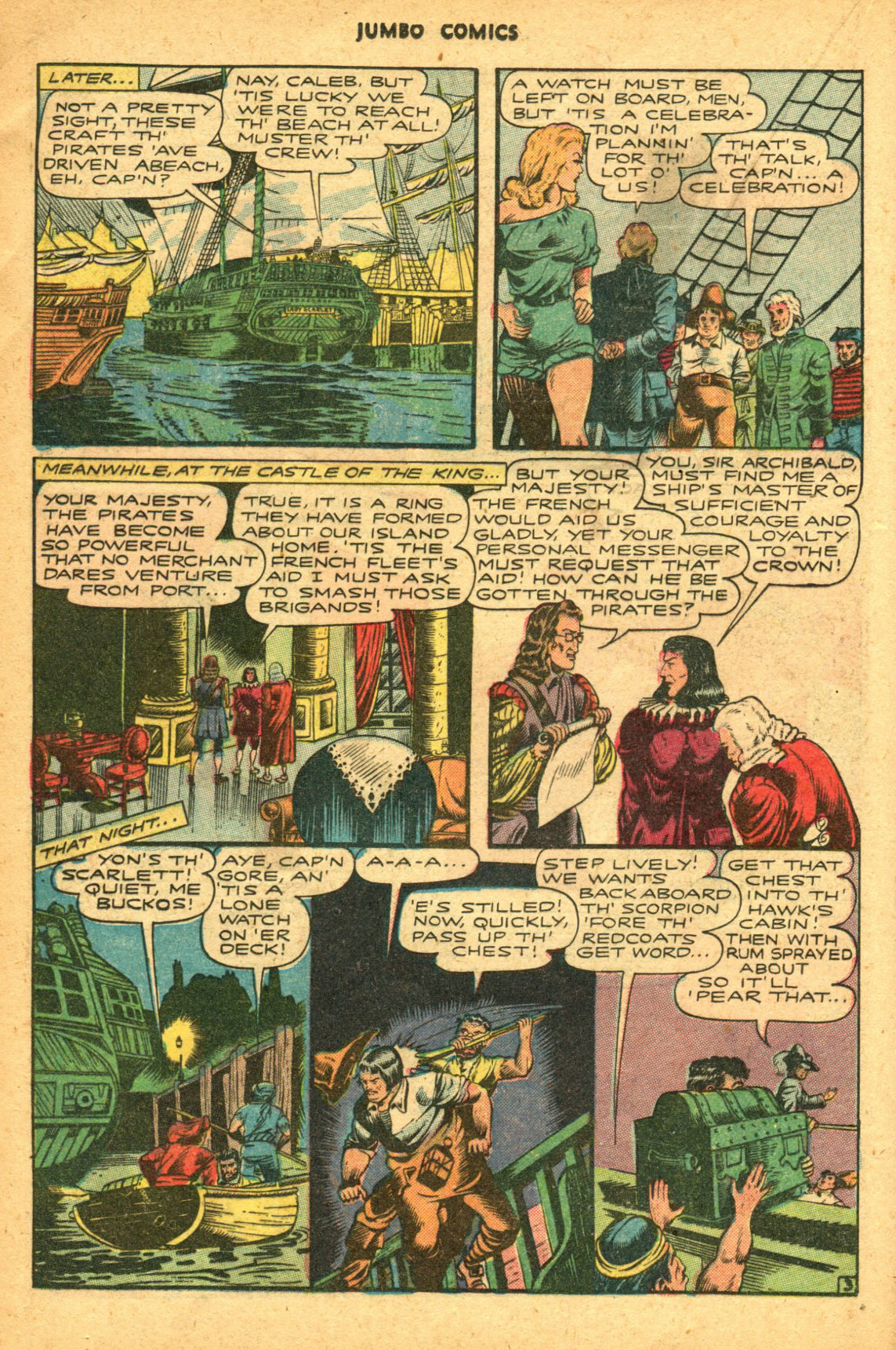 Read online Jumbo Comics comic -  Issue #95 - 22