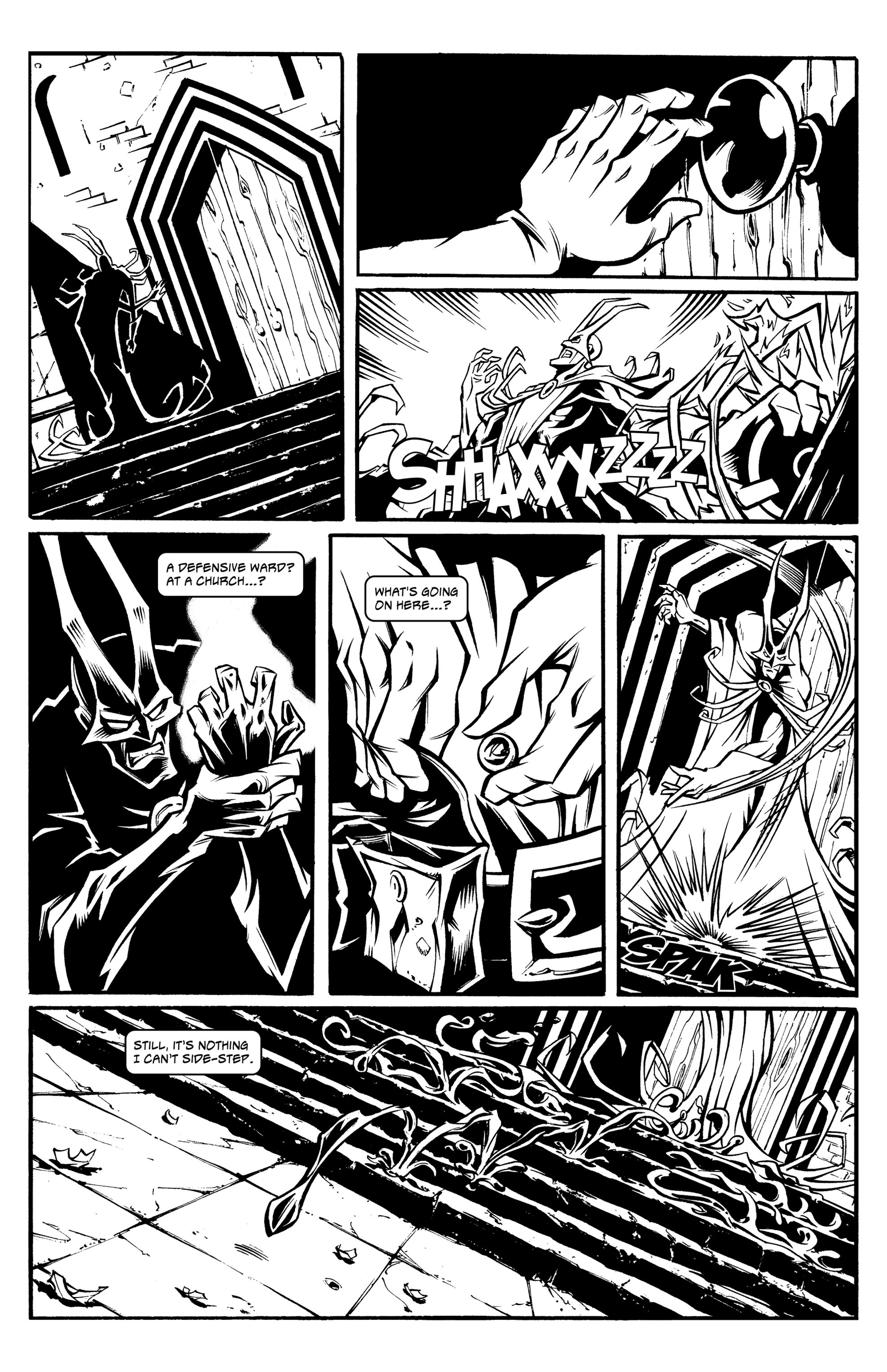 Read online Lucifer Fawkes: The Blind Ones comic -  Issue # Full - 6