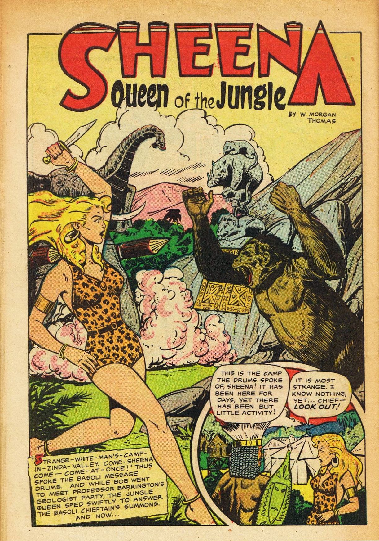 Read online Sheena, Queen of the Jungle (1942) comic -  Issue #11 - 28