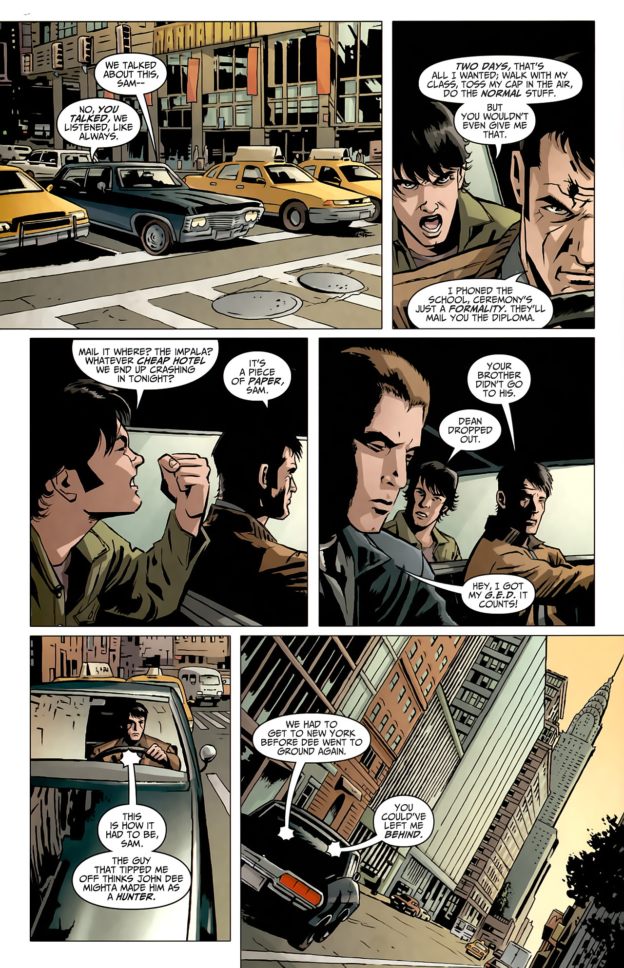 Read online Supernatural: Beginning's End comic -  Issue #1 - 5