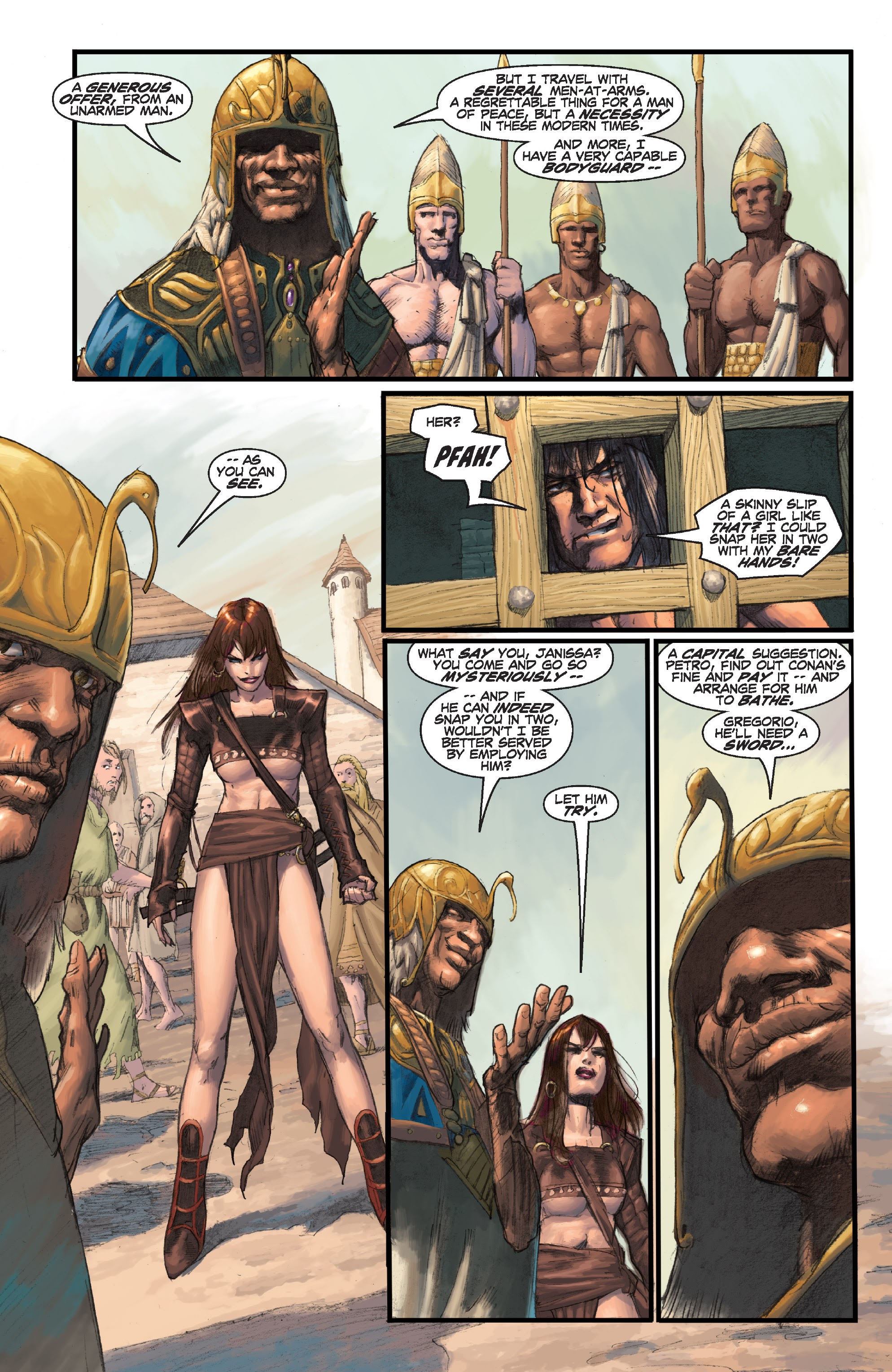 Read online Conan Chronicles Epic Collection comic -  Issue # TPB Out of the Darksome Hills (Part 3) - 77