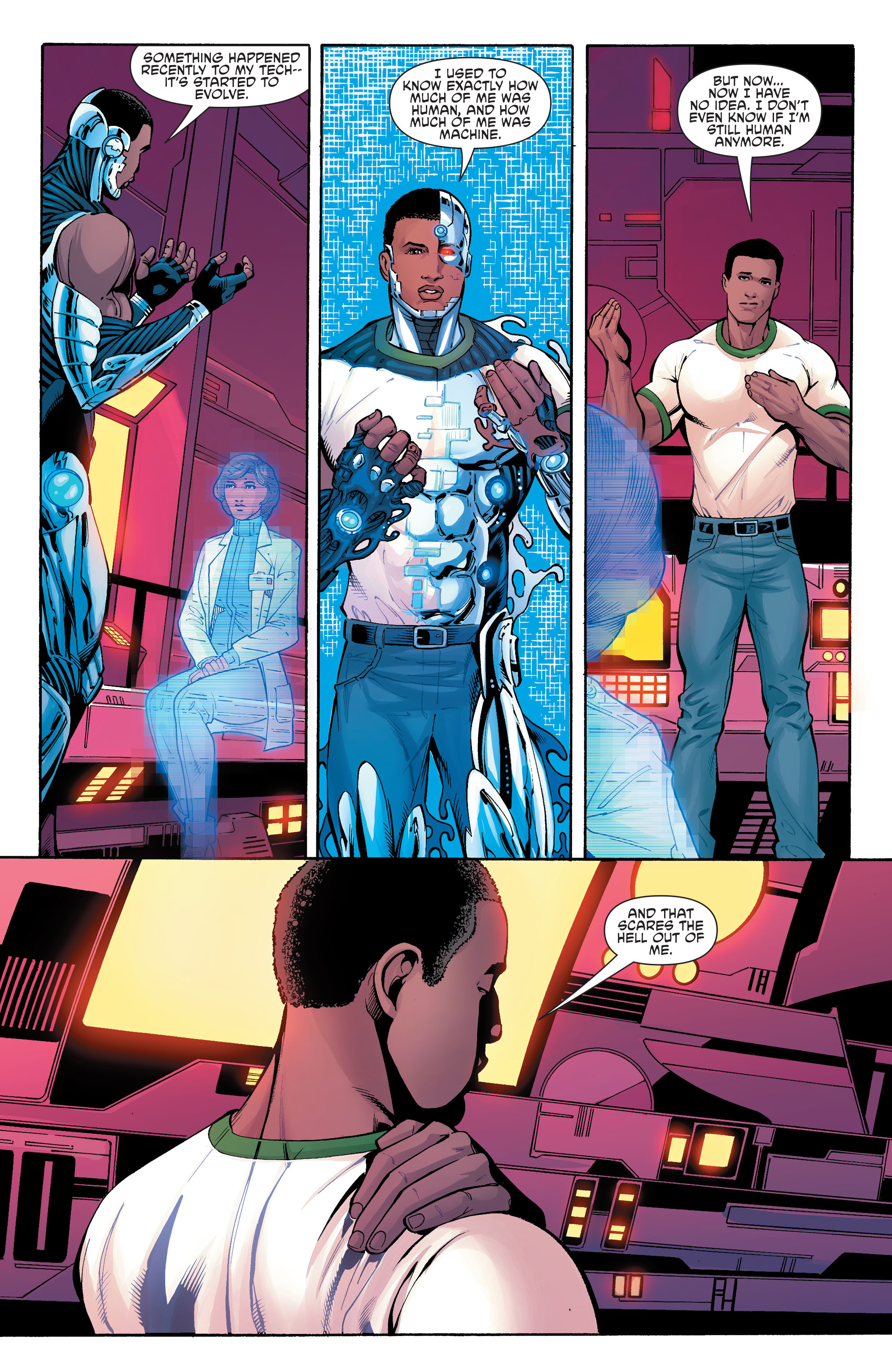 Read online Cyborg (2015) comic -  Issue #7 - 19
