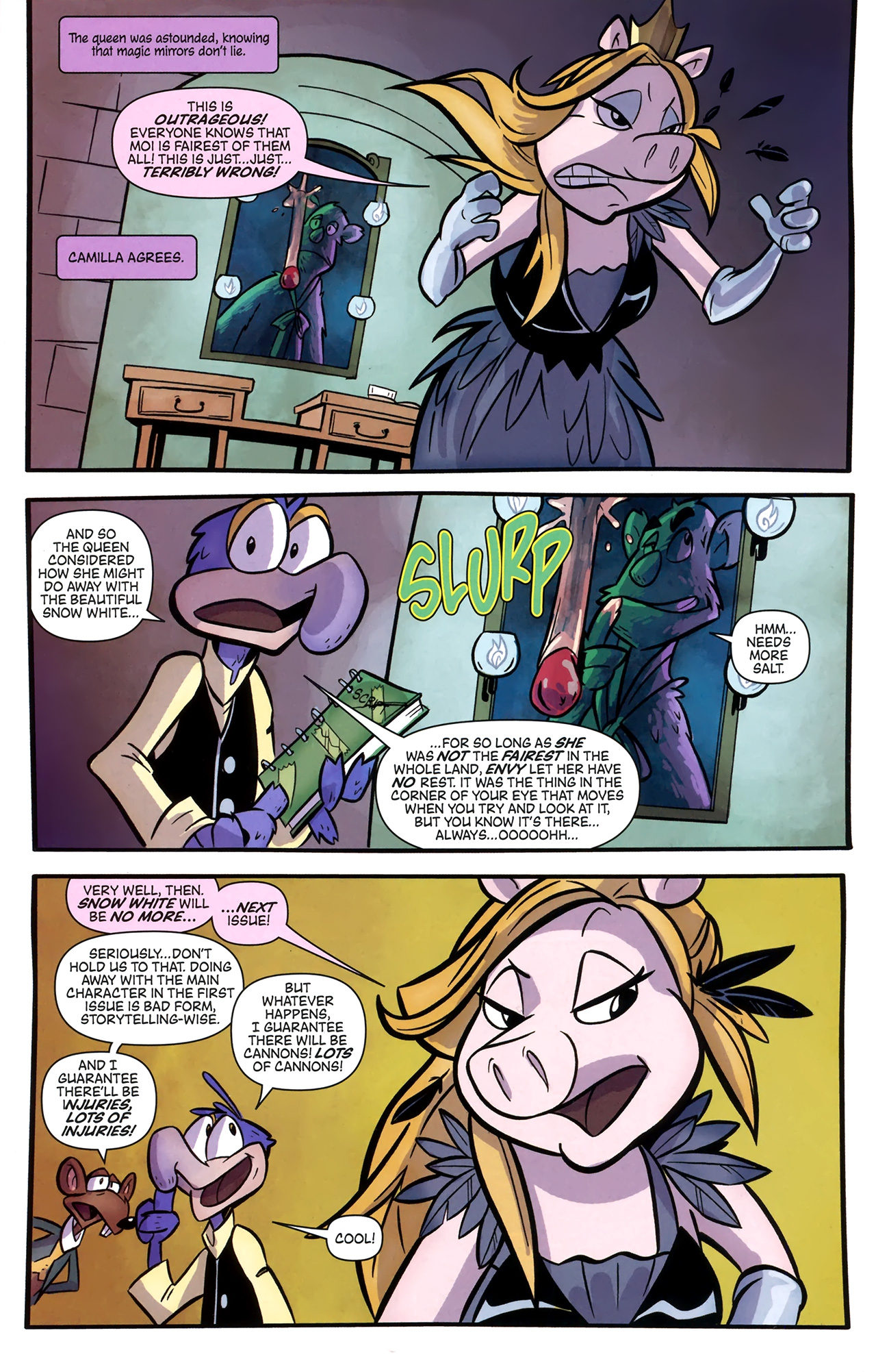 Read online Muppet Snow White comic -  Issue #1 - 23