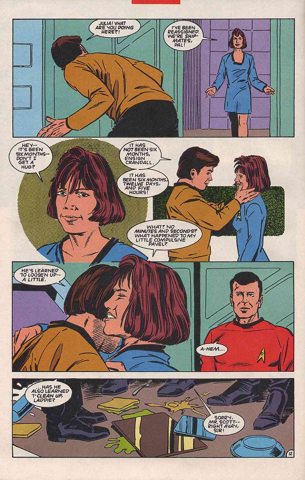 Read online Star Trek (1989) comic -  Issue #58 - 13