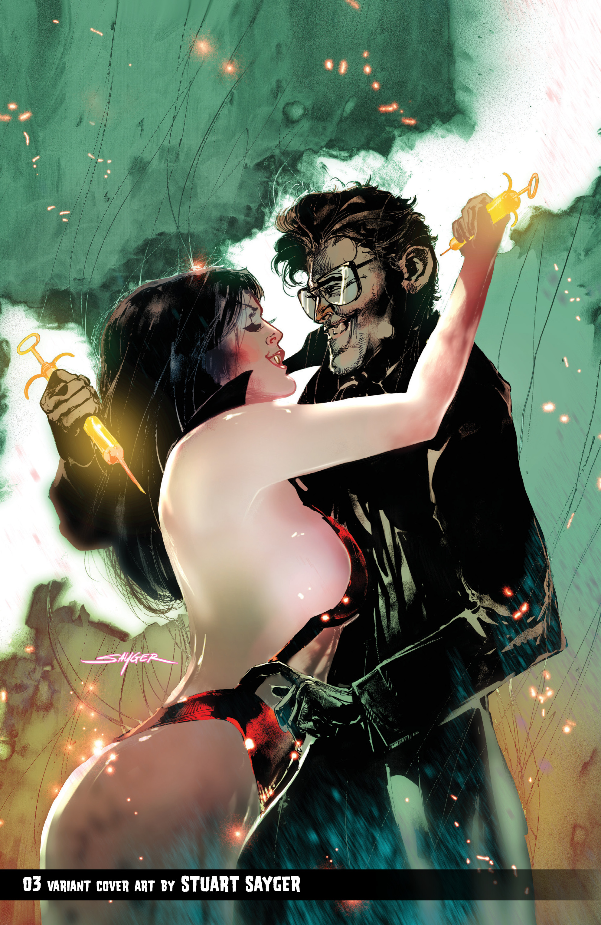 Read online Vampirella vs. Reanimator comic -  Issue # _TPB - 98