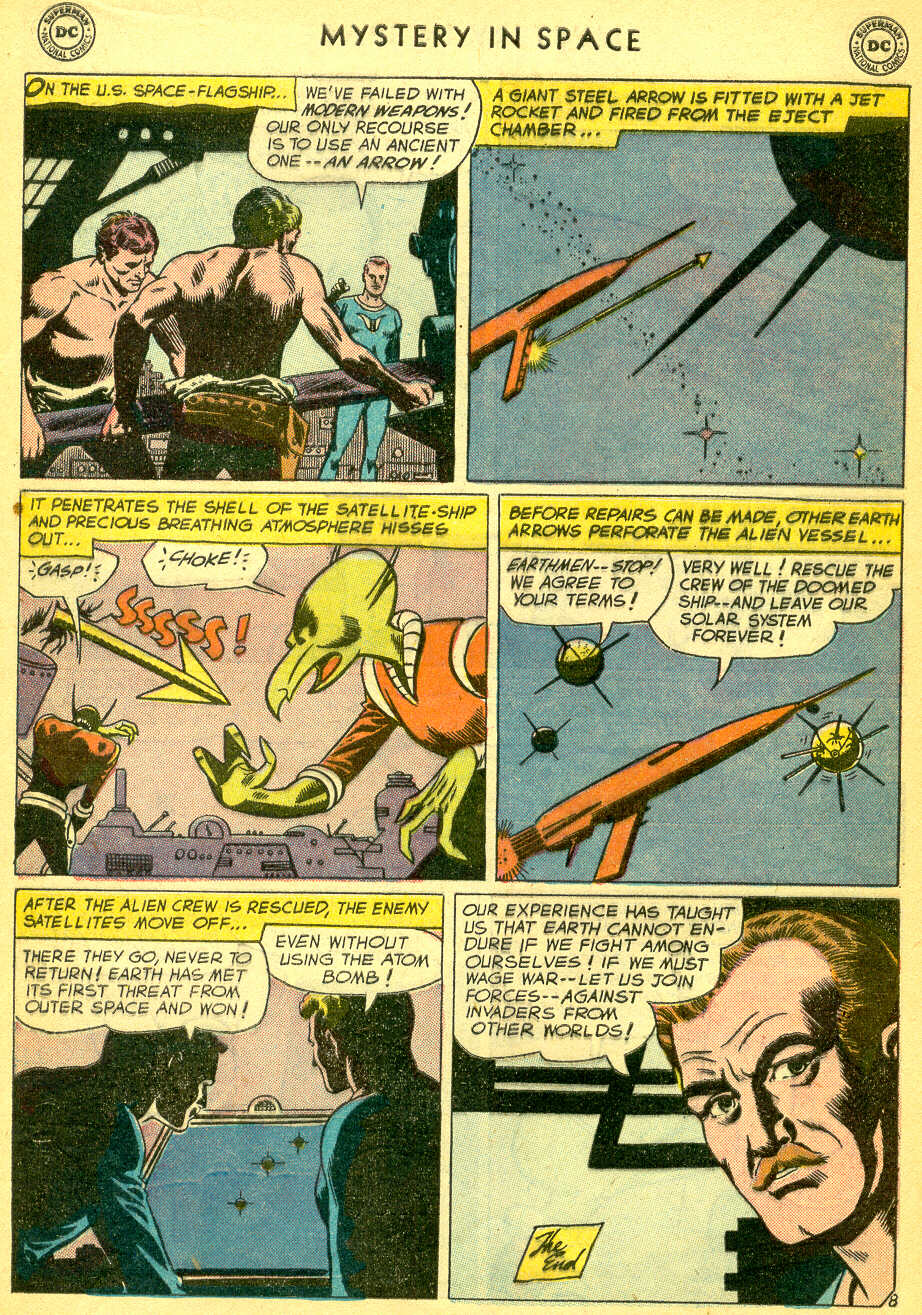 Read online Mystery in Space (1951) comic -  Issue #43 - 10