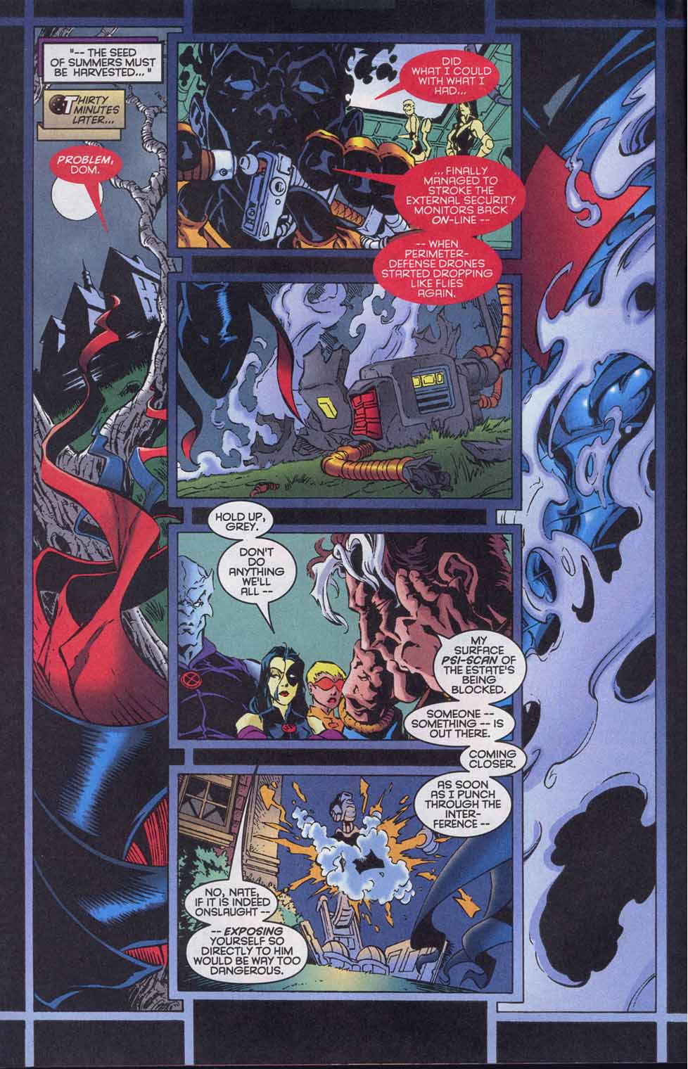 Read online X-Man comic -  Issue #18 - 12