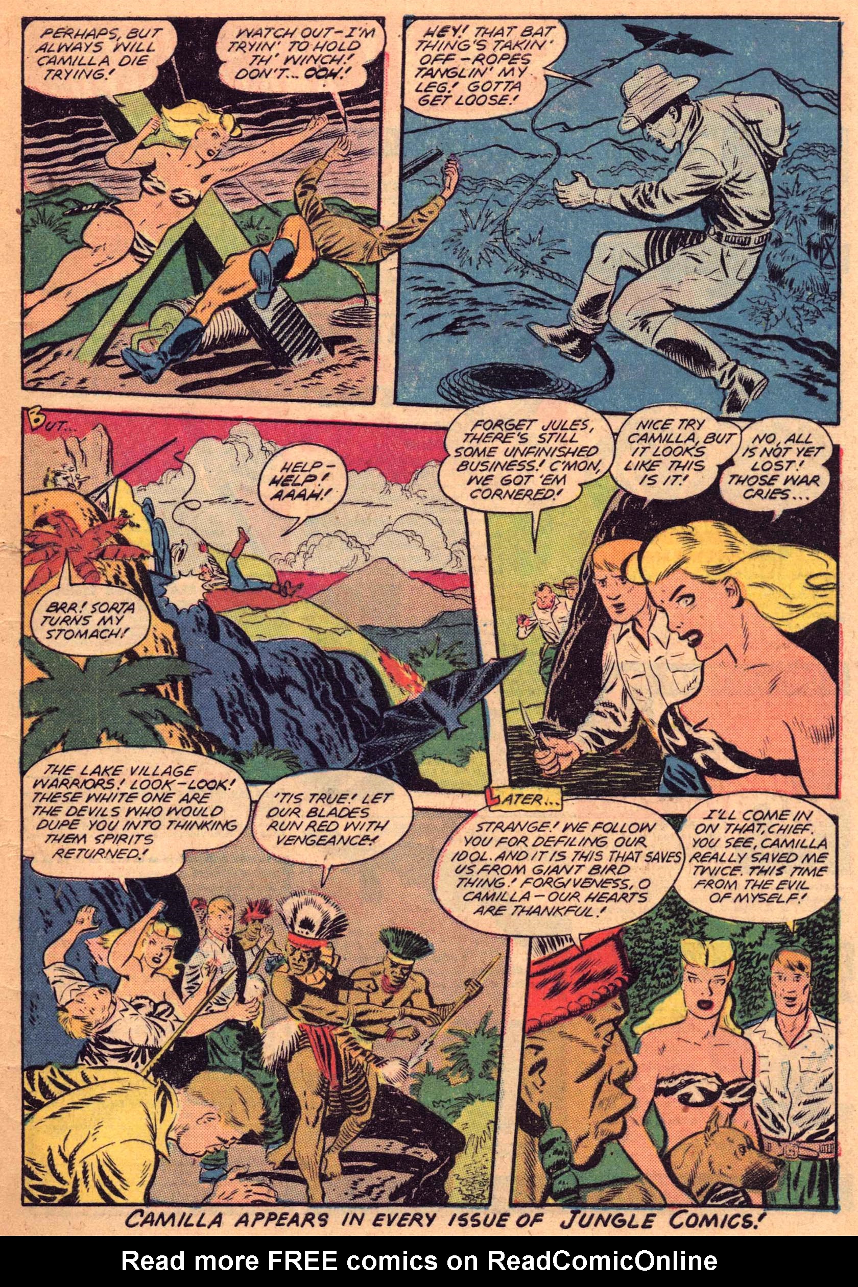Read online Jungle Comics comic -  Issue #99 - 49