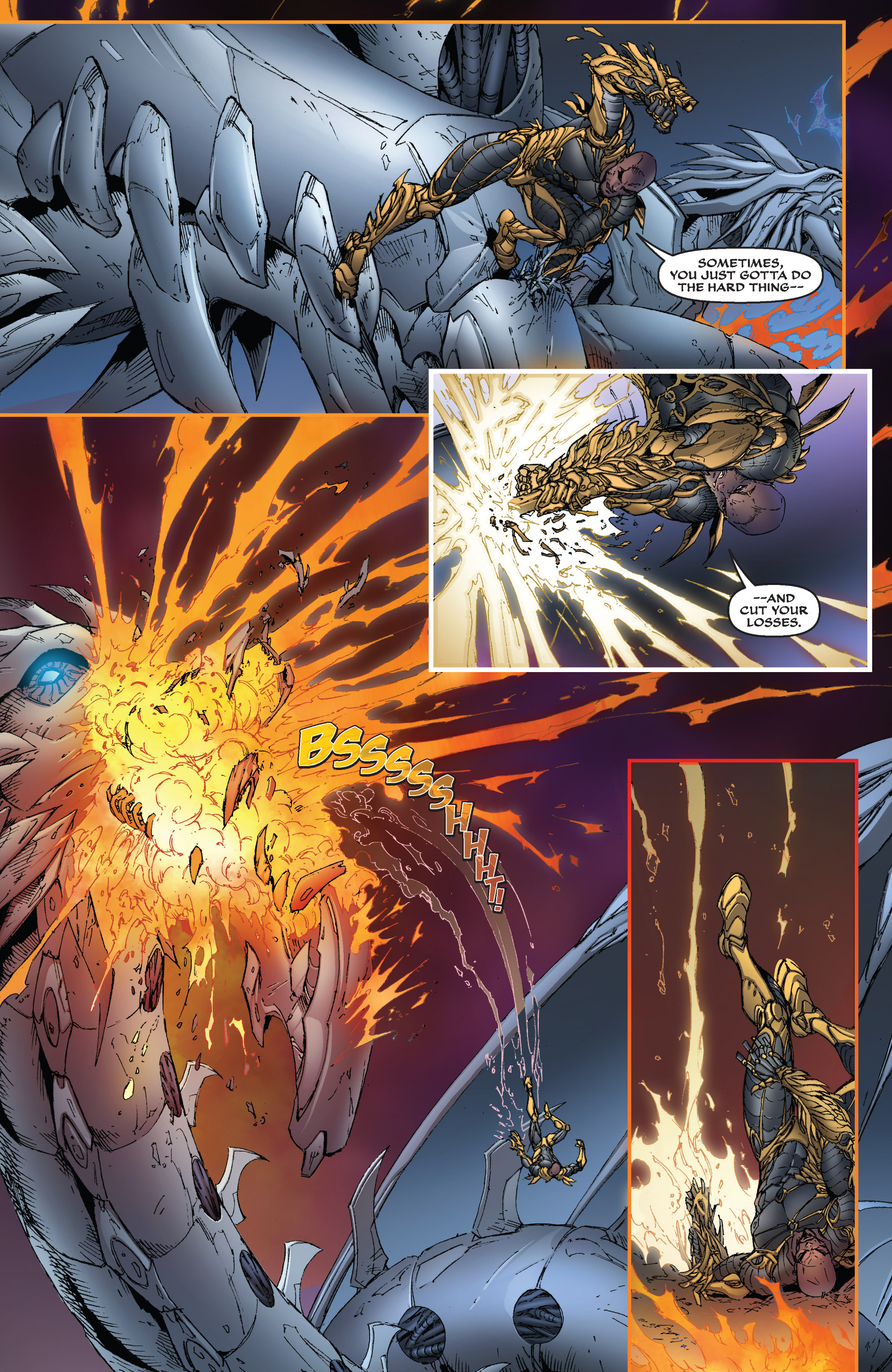 Read online Michael Turner's Soulfire (2013) comic -  Issue #8 - 9