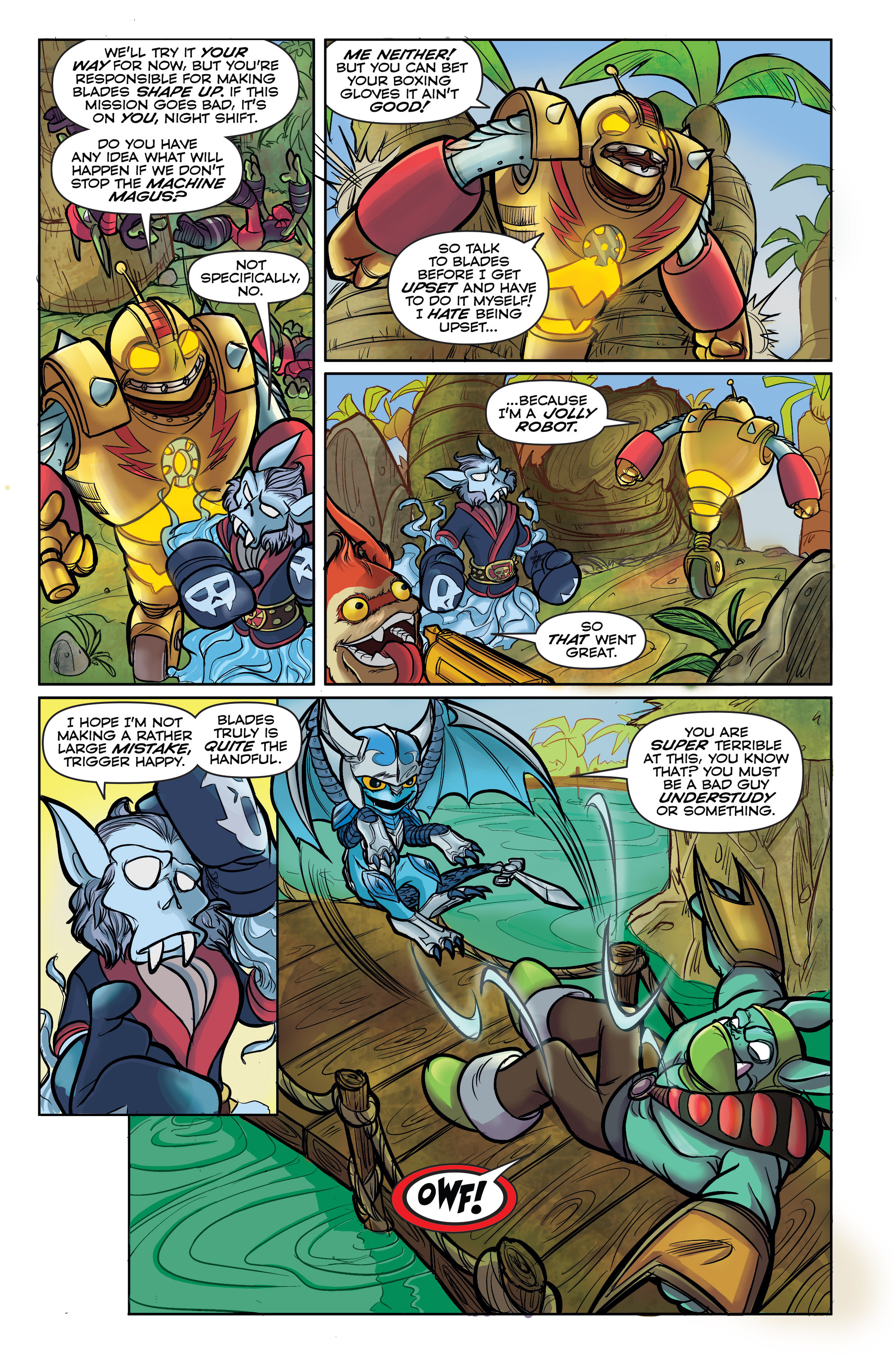 Read online Skylanders comic -  Issue #5 - 5