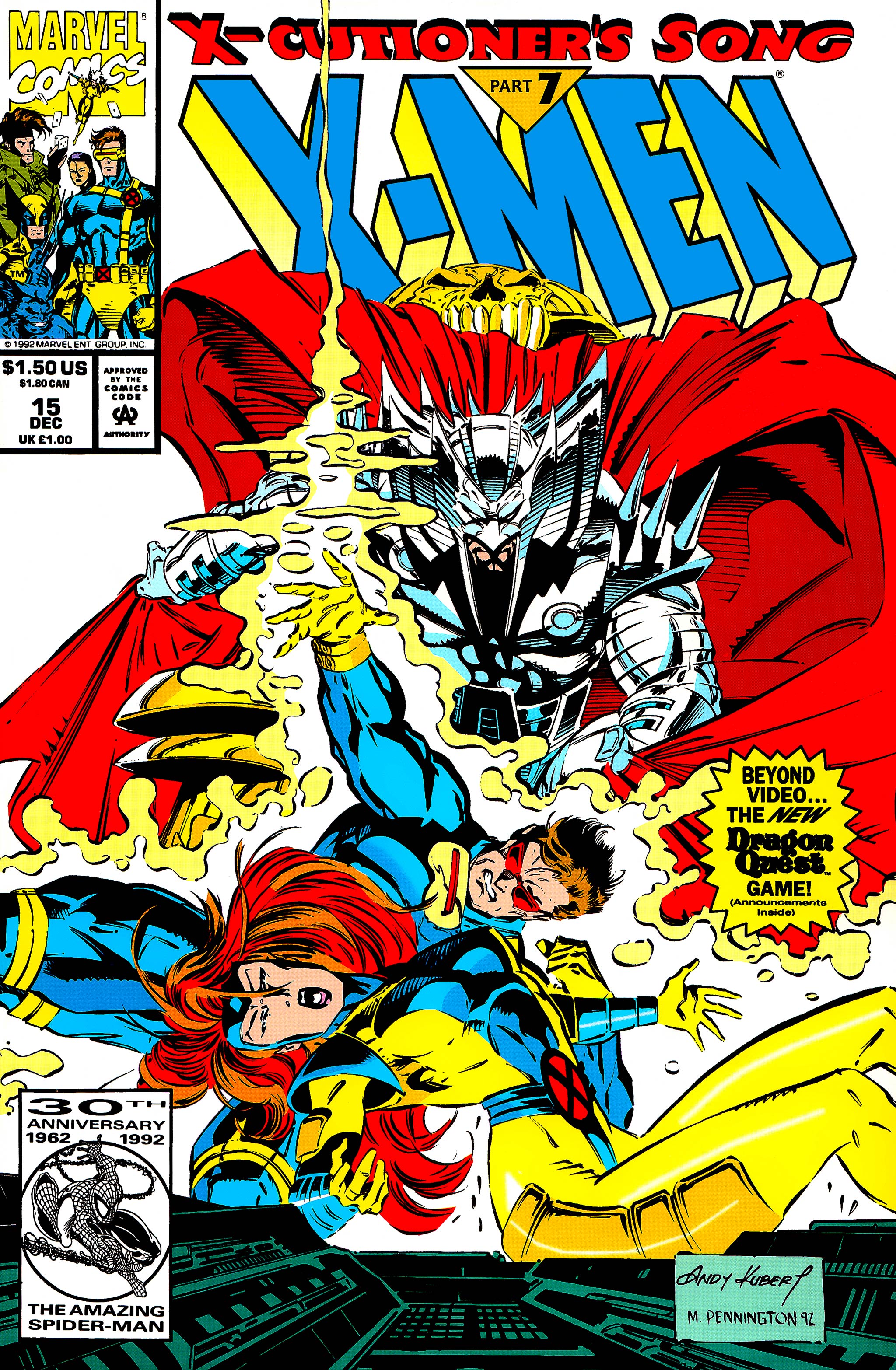 Read online X-Men (1991) comic -  Issue #15 - 1