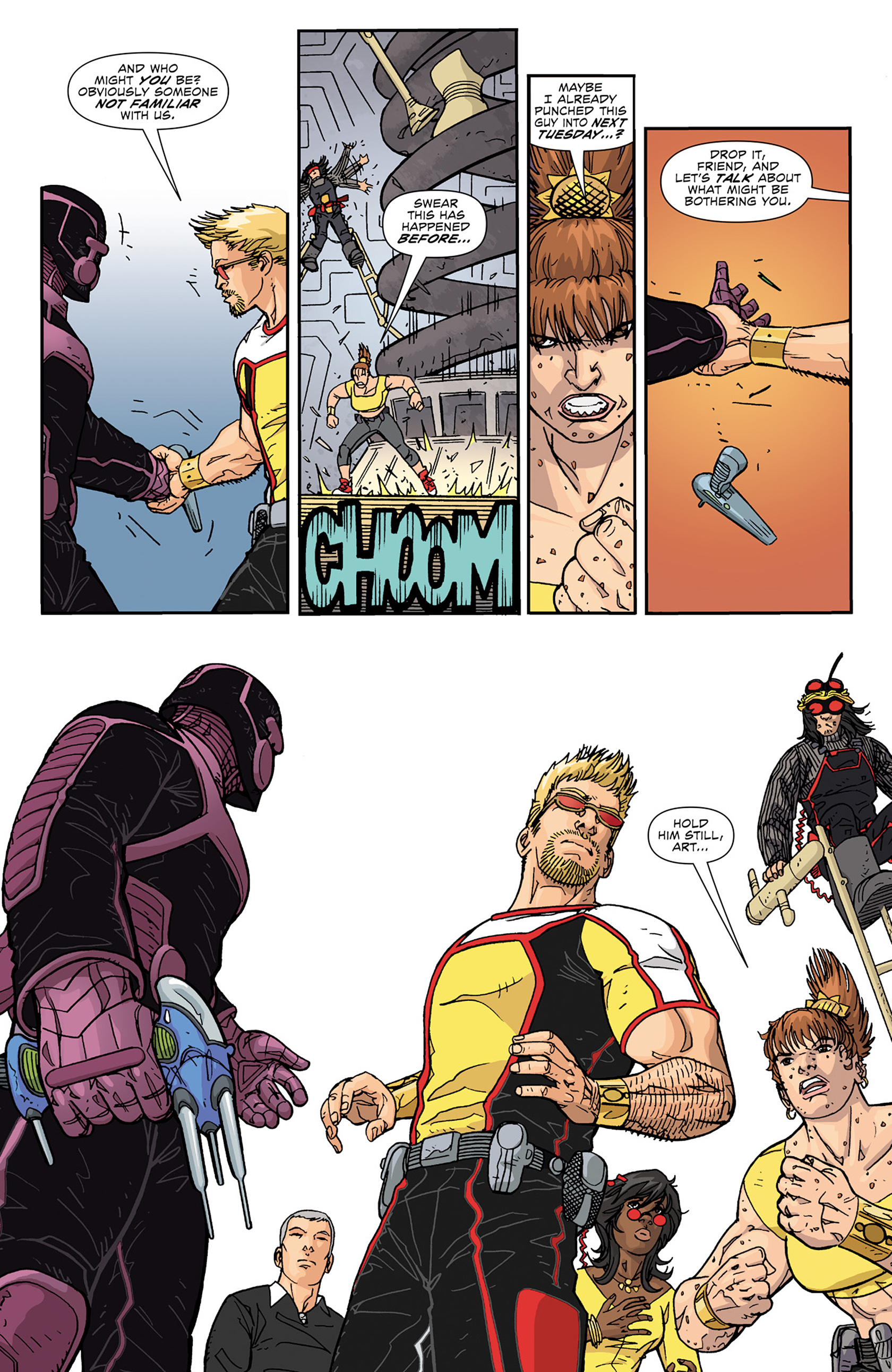 Read online Past Aways comic -  Issue #6 - 17