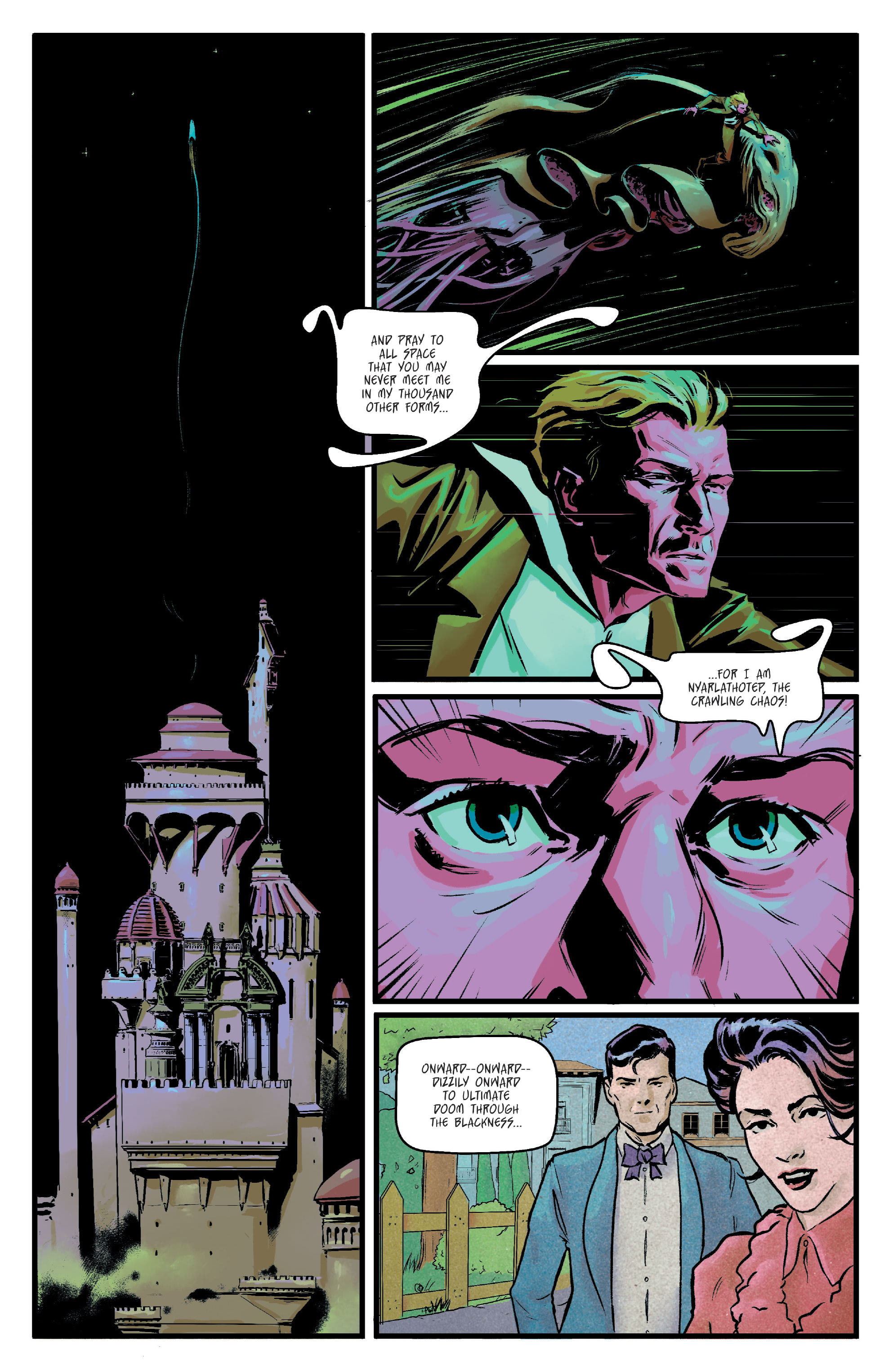Read online Lovecraft Unknown Kadath comic -  Issue #8 - 17