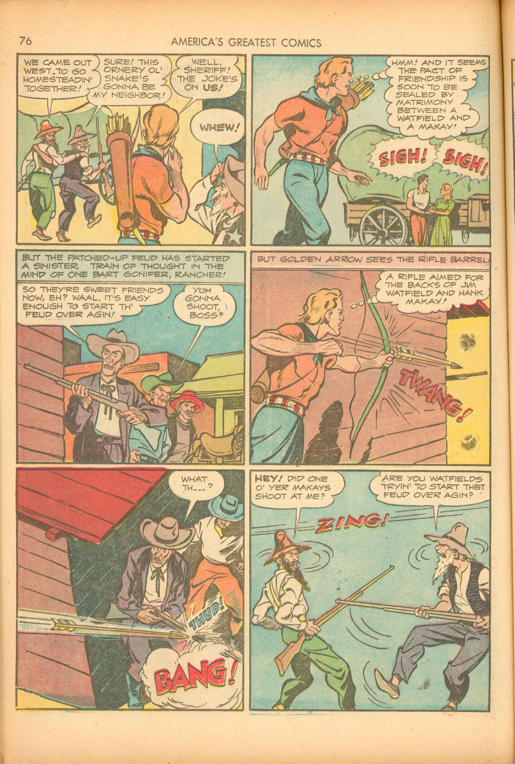 Read online America's Greatest Comics comic -  Issue #8 - 76