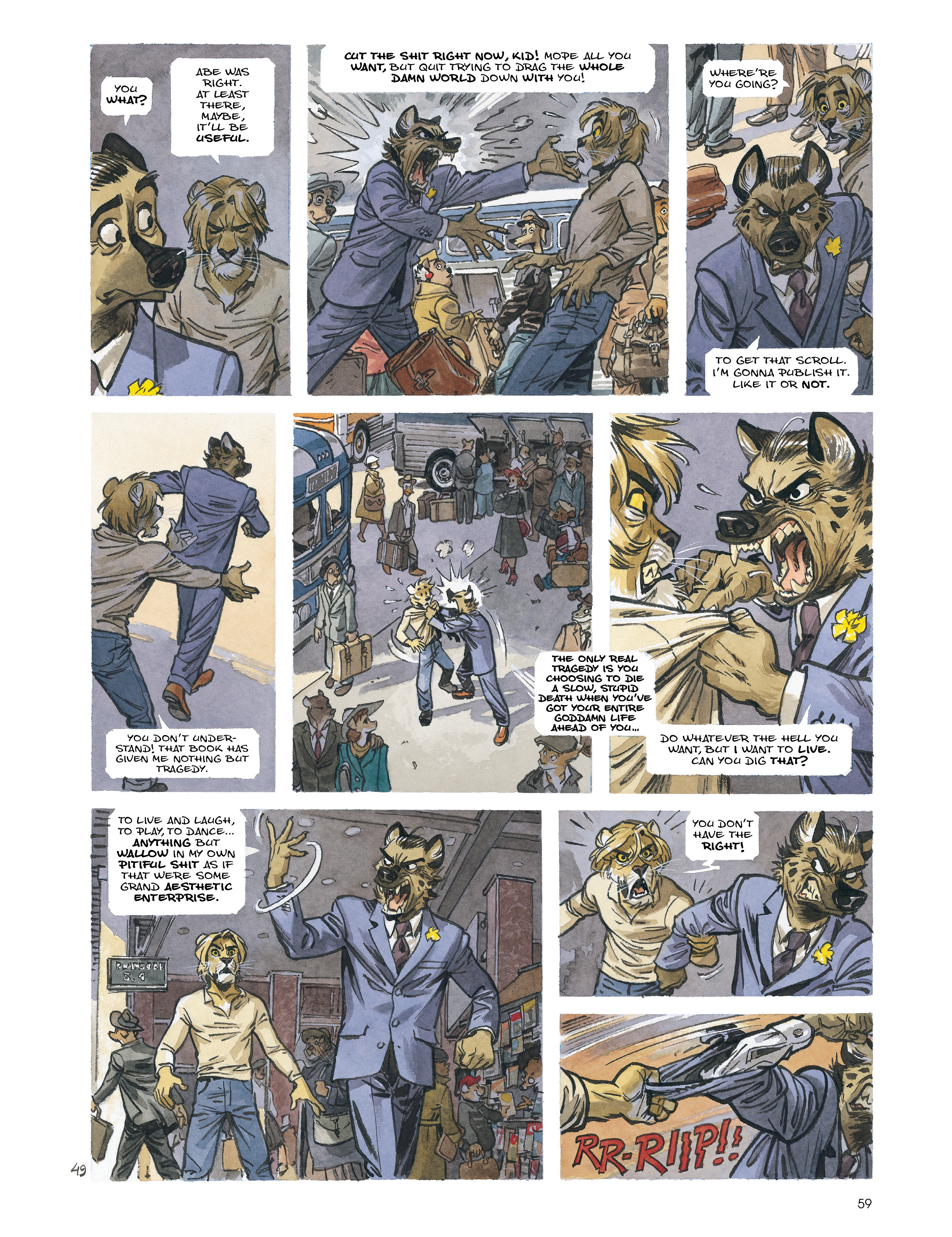 Read online Blacksad: Amarillo comic -  Issue # Full - 58