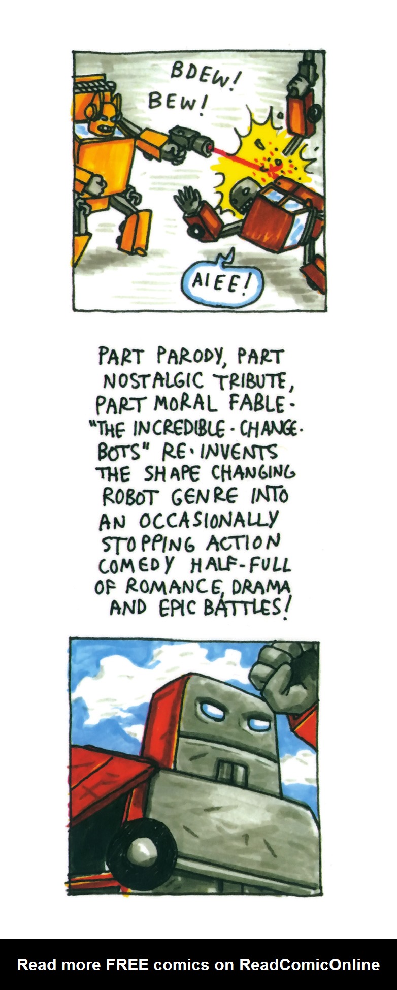 Read online Incredible Change-Bots comic -  Issue # TPB 1 - 145