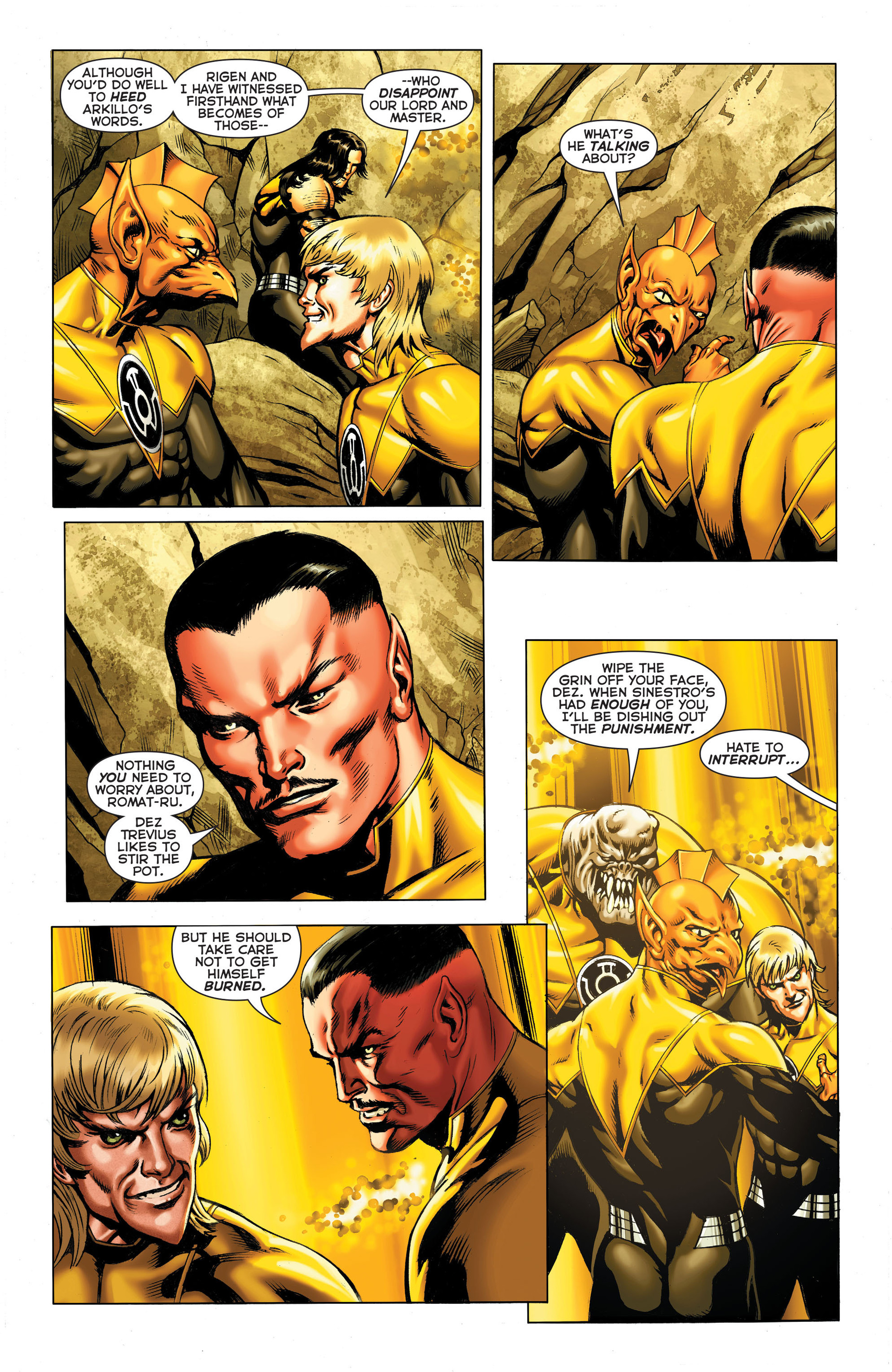 Read online Sinestro comic -  Issue #3 - 12