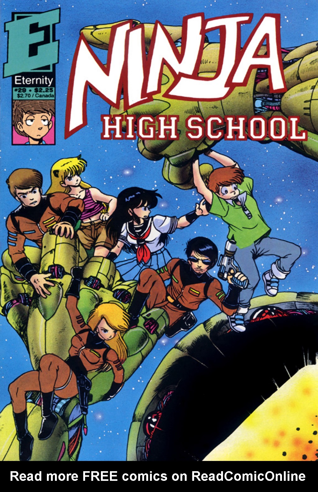 Read online Ninja High School (1986) comic -  Issue #29 - 1