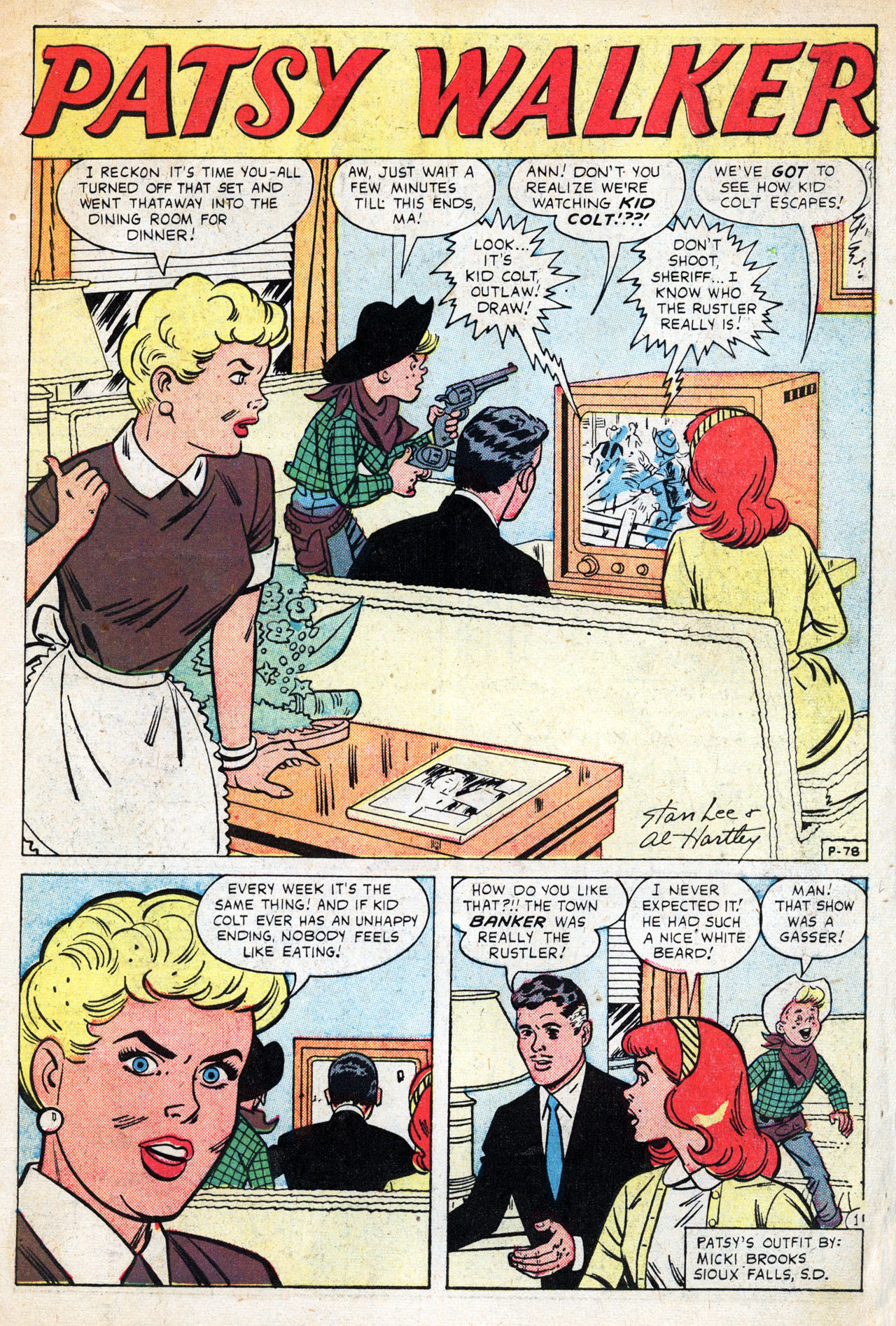 Read online Patsy Walker comic -  Issue #77 - 3