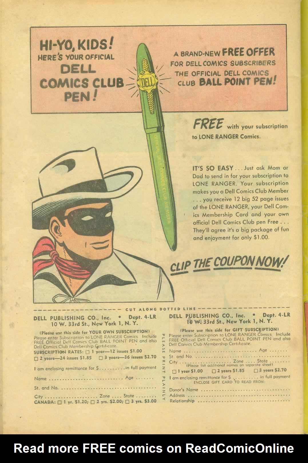 Read online The Lone Ranger (1948) comic -  Issue #58 - 46