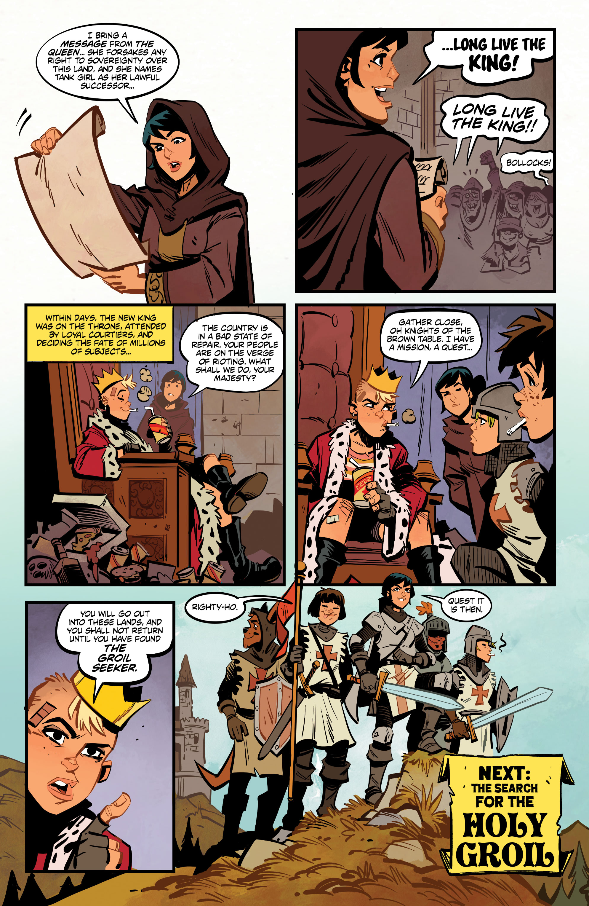 Read online King Tank Girl comic -  Issue #1 - 11