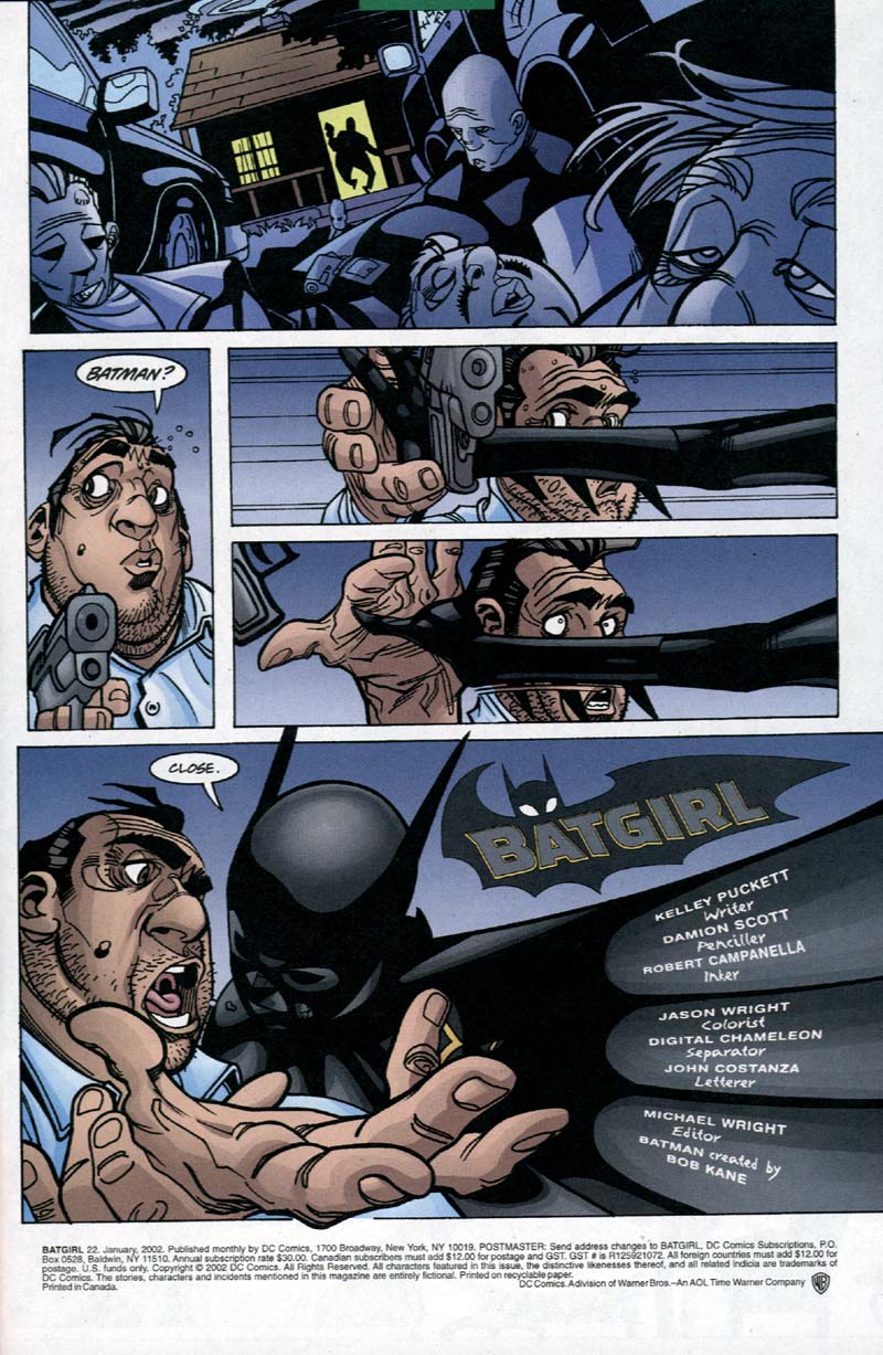 Read online Batgirl (2000) comic -  Issue #22 - 2