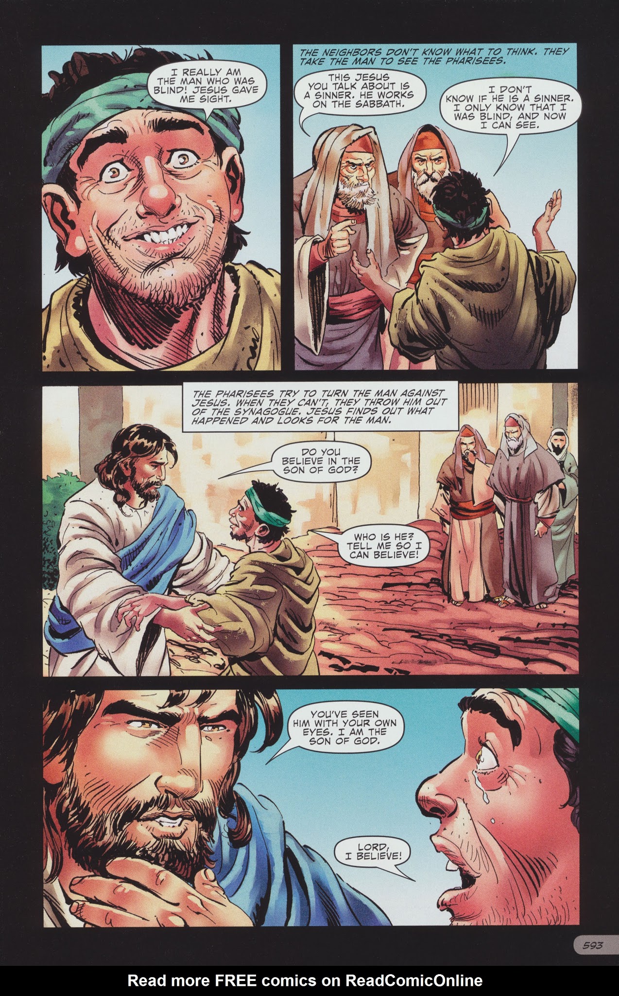 Read online The Action Bible comic -  Issue # TPB 2 - 216