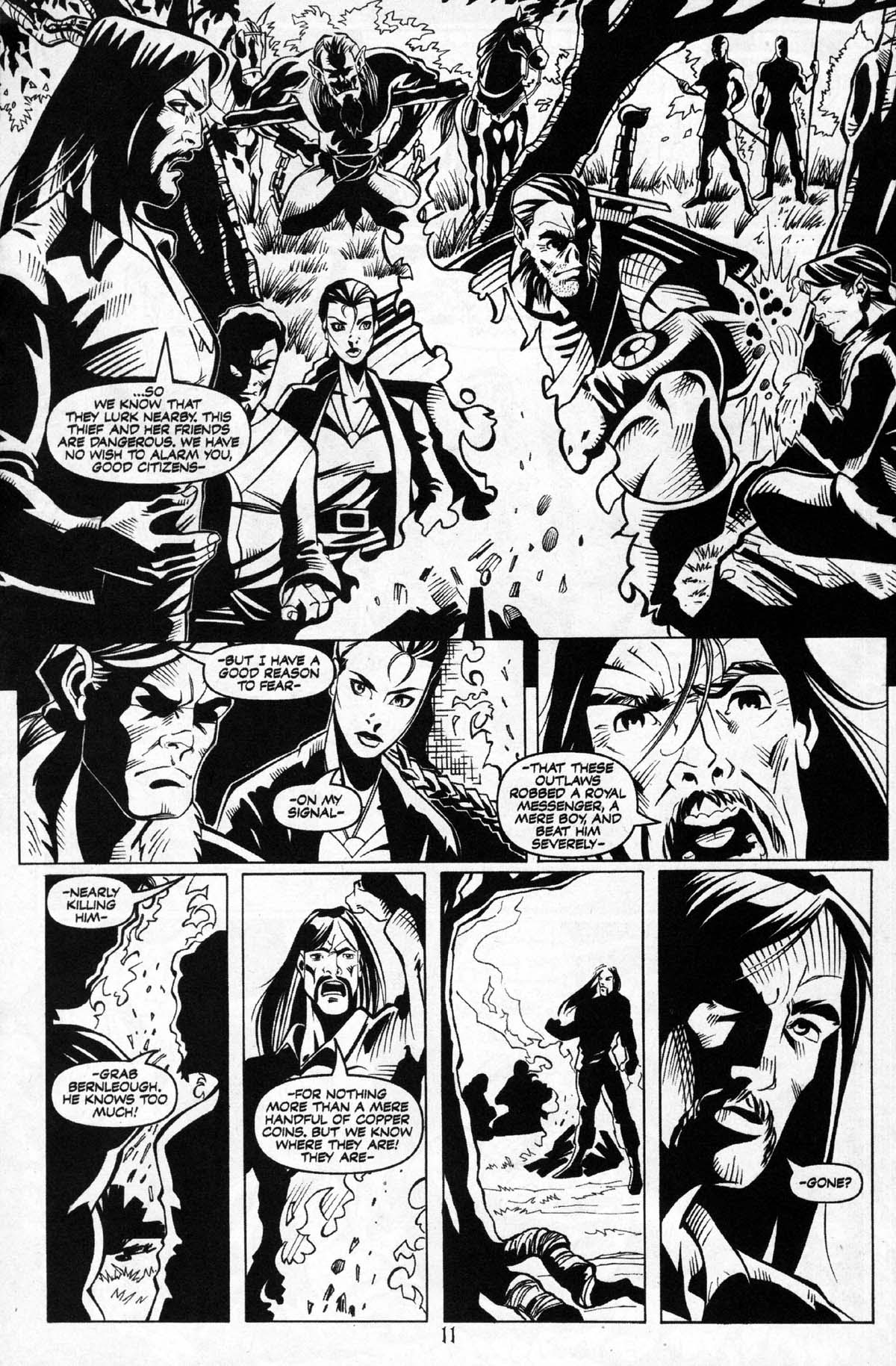 Read online Dungeons & Dragons: Black & White comic -  Issue #2 - 9