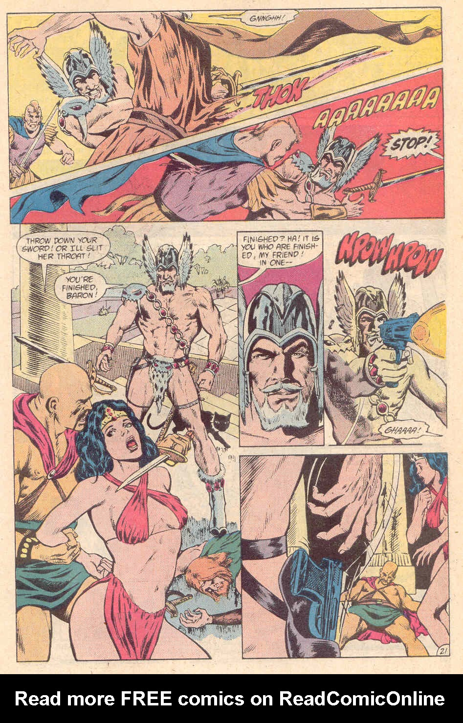 Read online Warlord (1976) comic -  Issue #112 - 21