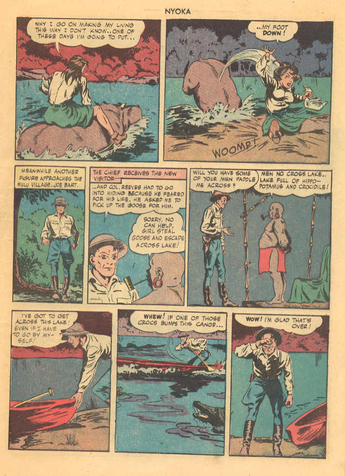 Read online Nyoka the Jungle Girl (1945) comic -  Issue #4 - 11