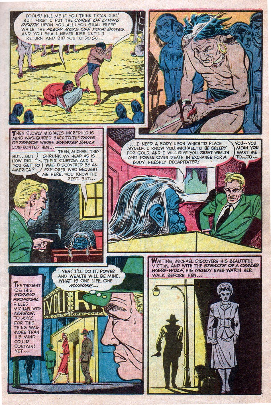 Read online Chamber of Chills (1951) comic -  Issue #5 - 7