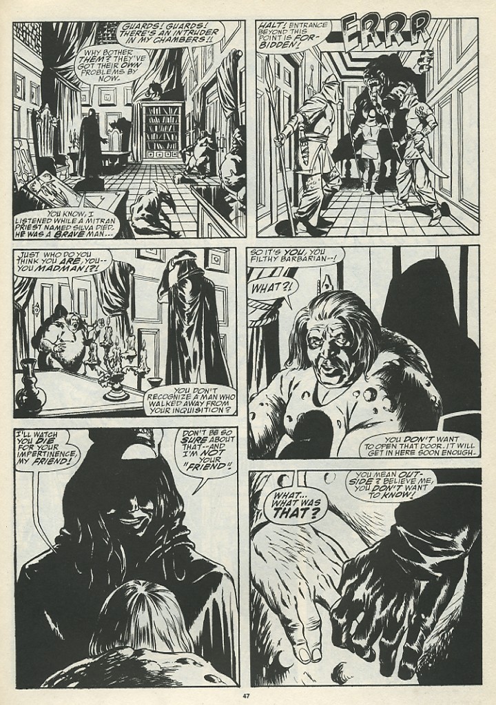 The Savage Sword Of Conan issue 185 - Page 49