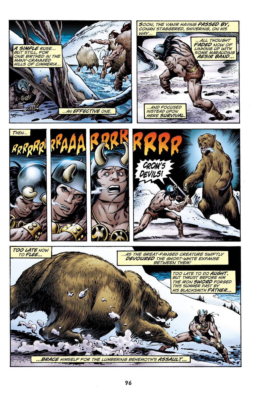 Read online The Chronicles of Conan comic -  Issue # TPB 5 (Part 1) - 92