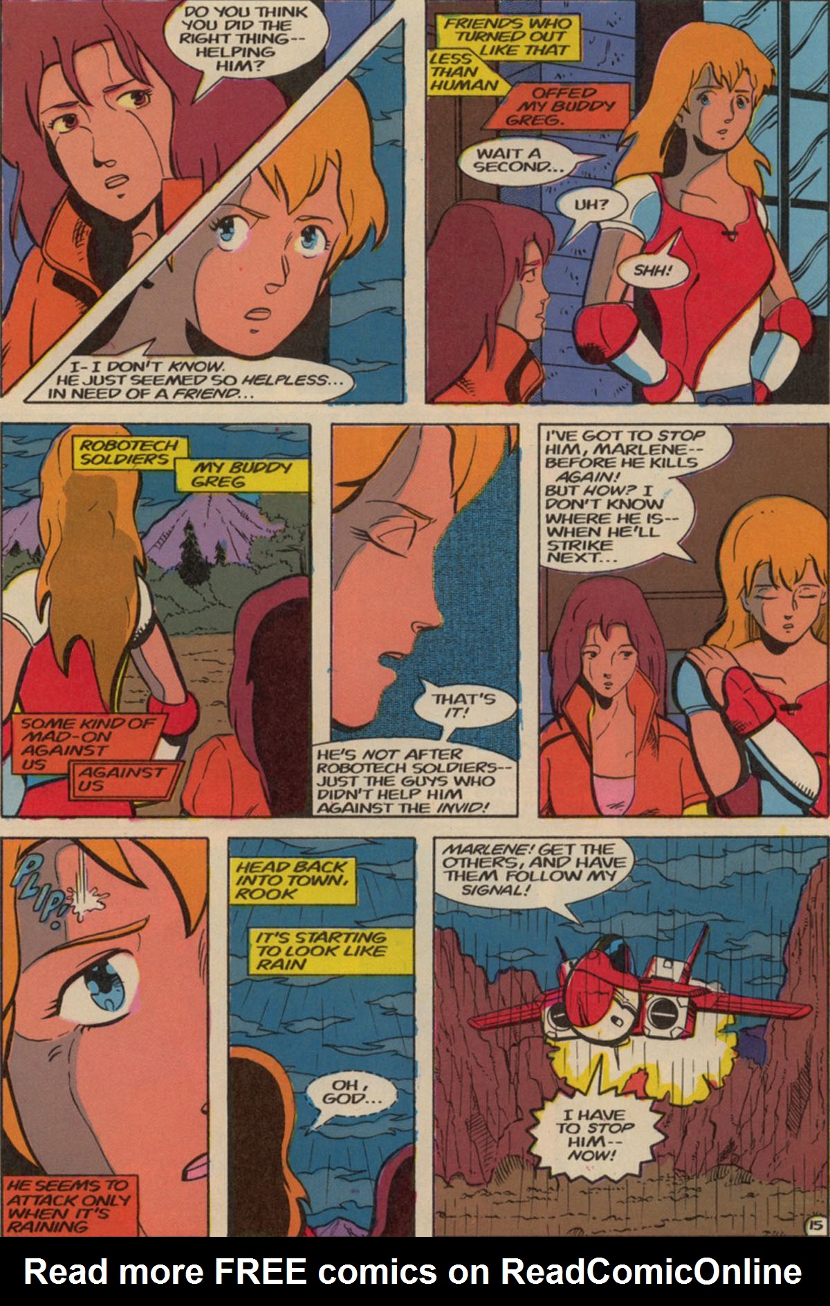 Read online Robotech The New Generation comic -  Issue #21 - 19