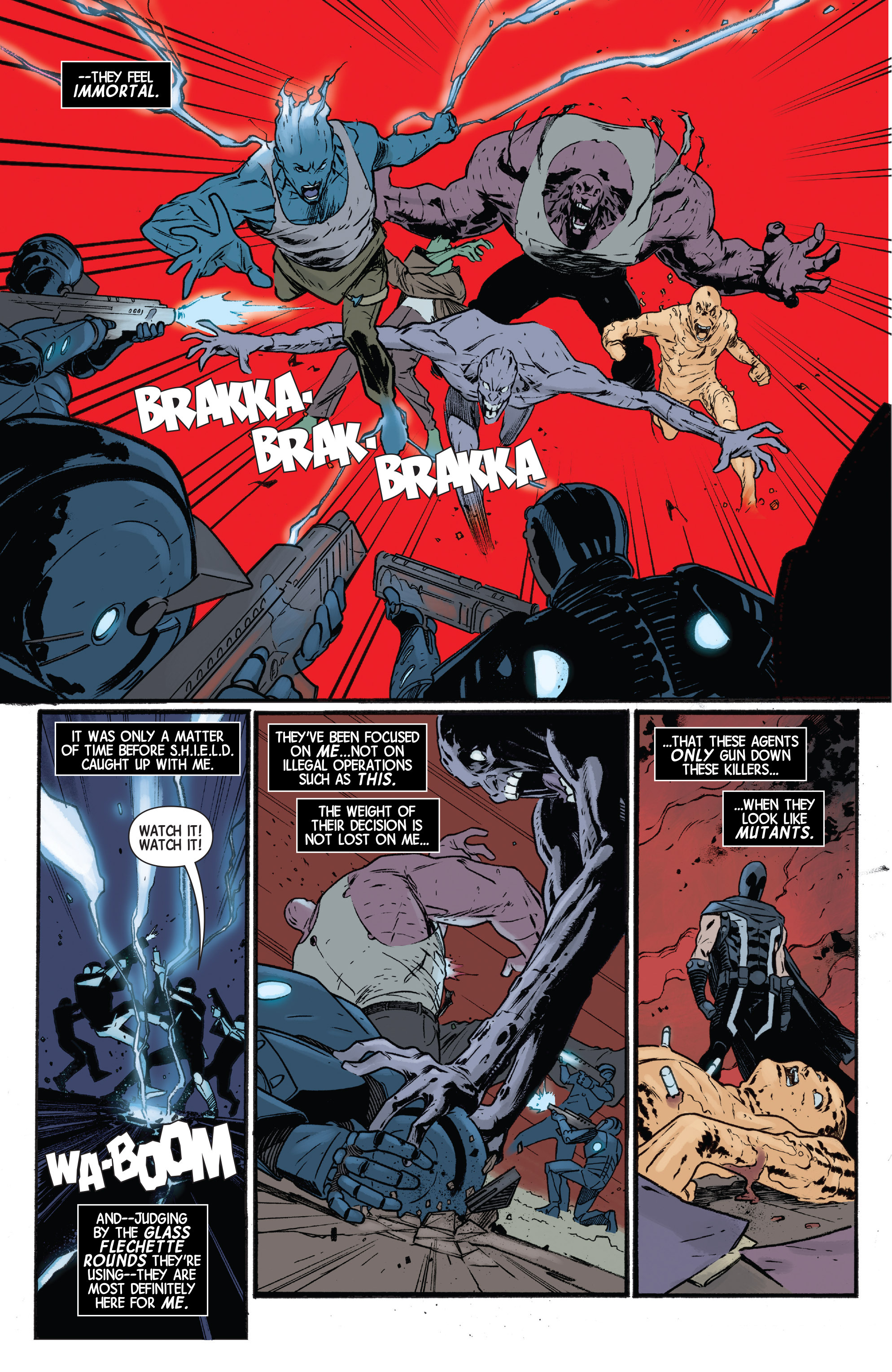 Read online Magneto comic -  Issue #8 - 17