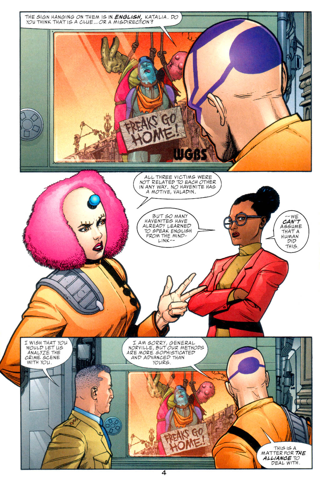 Read online Haven: The Broken City comic -  Issue #5 - 5