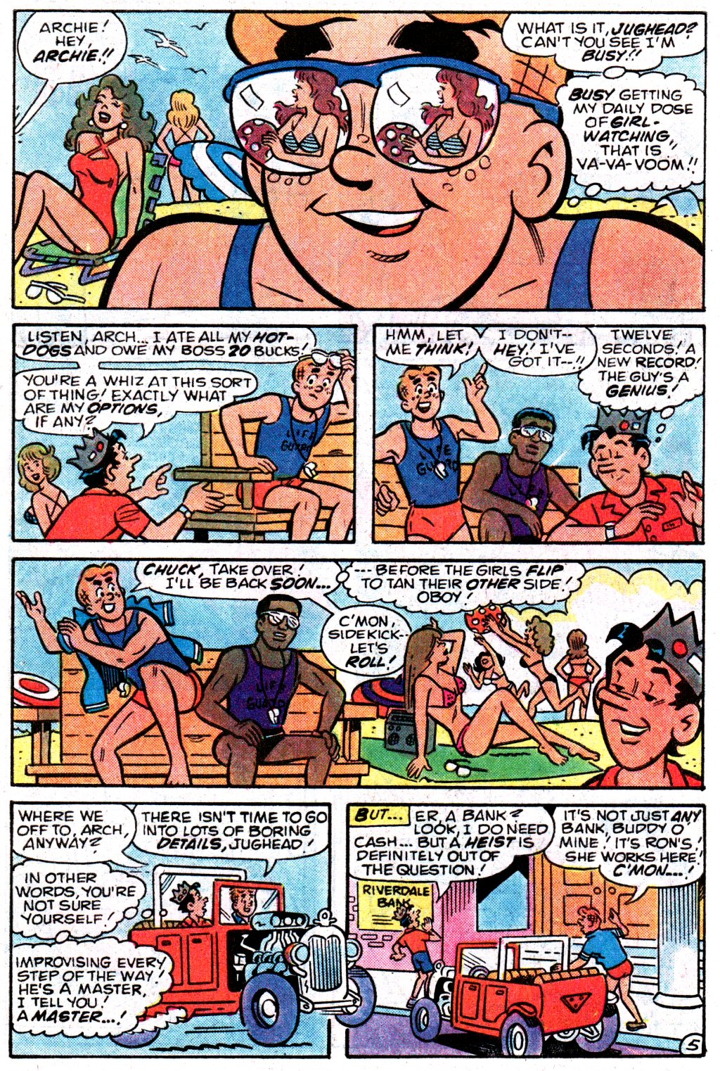 Read online Archie at Riverdale High (1972) comic -  Issue #94 - 7