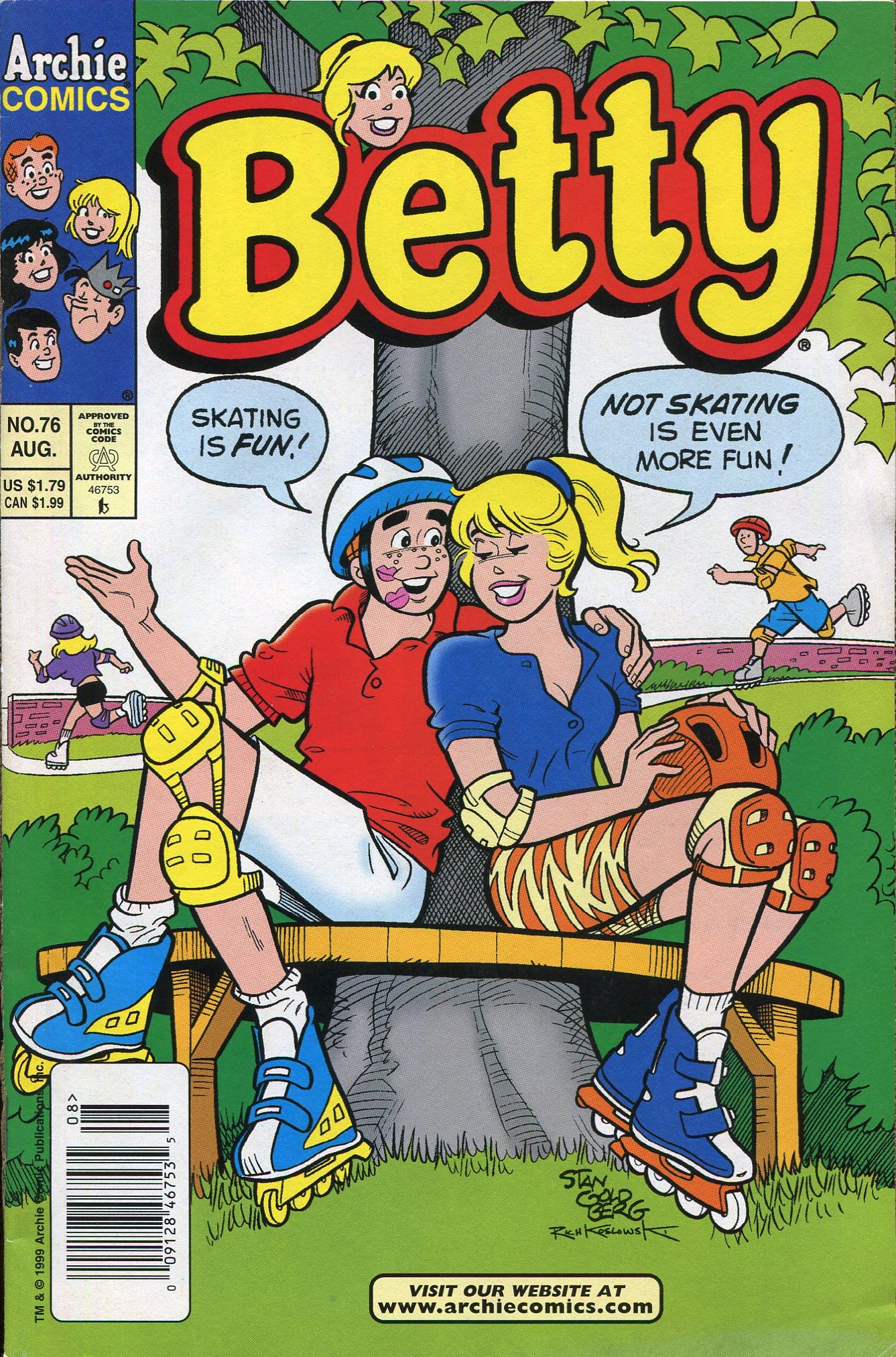 Read online Betty comic -  Issue #76 - 1