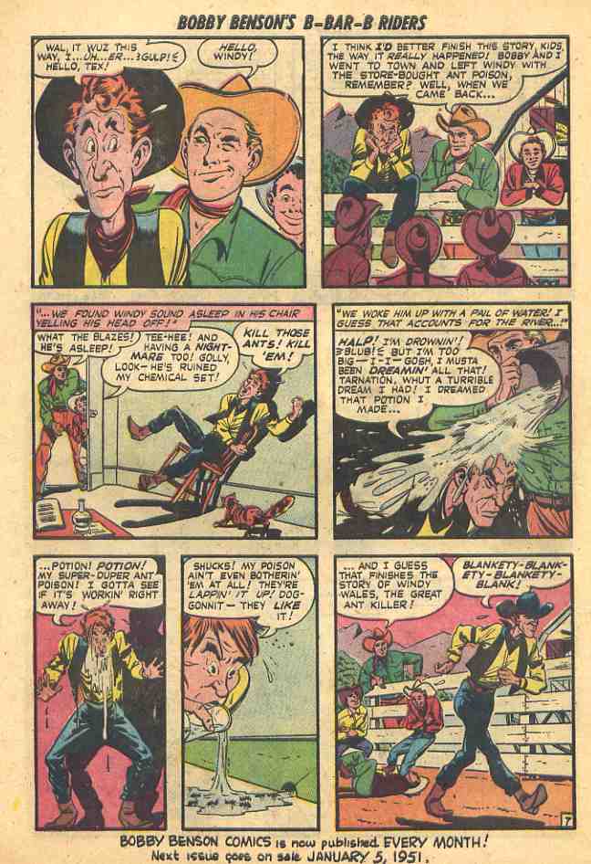 Read online Bobby Benson's B-Bar-B Riders comic -  Issue #5 - 24