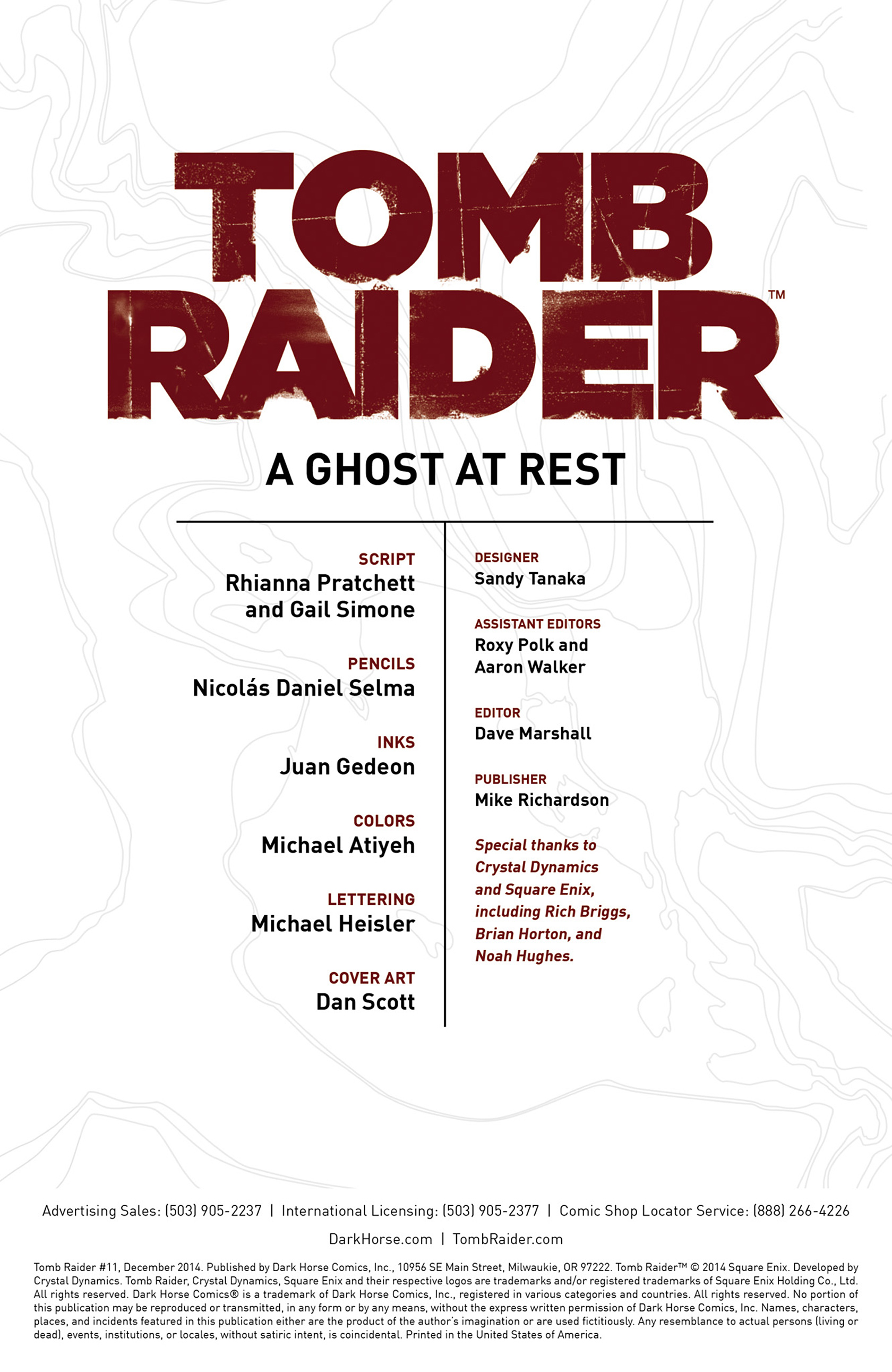 Read online Tomb Raider (2014) comic -  Issue #11 - 2