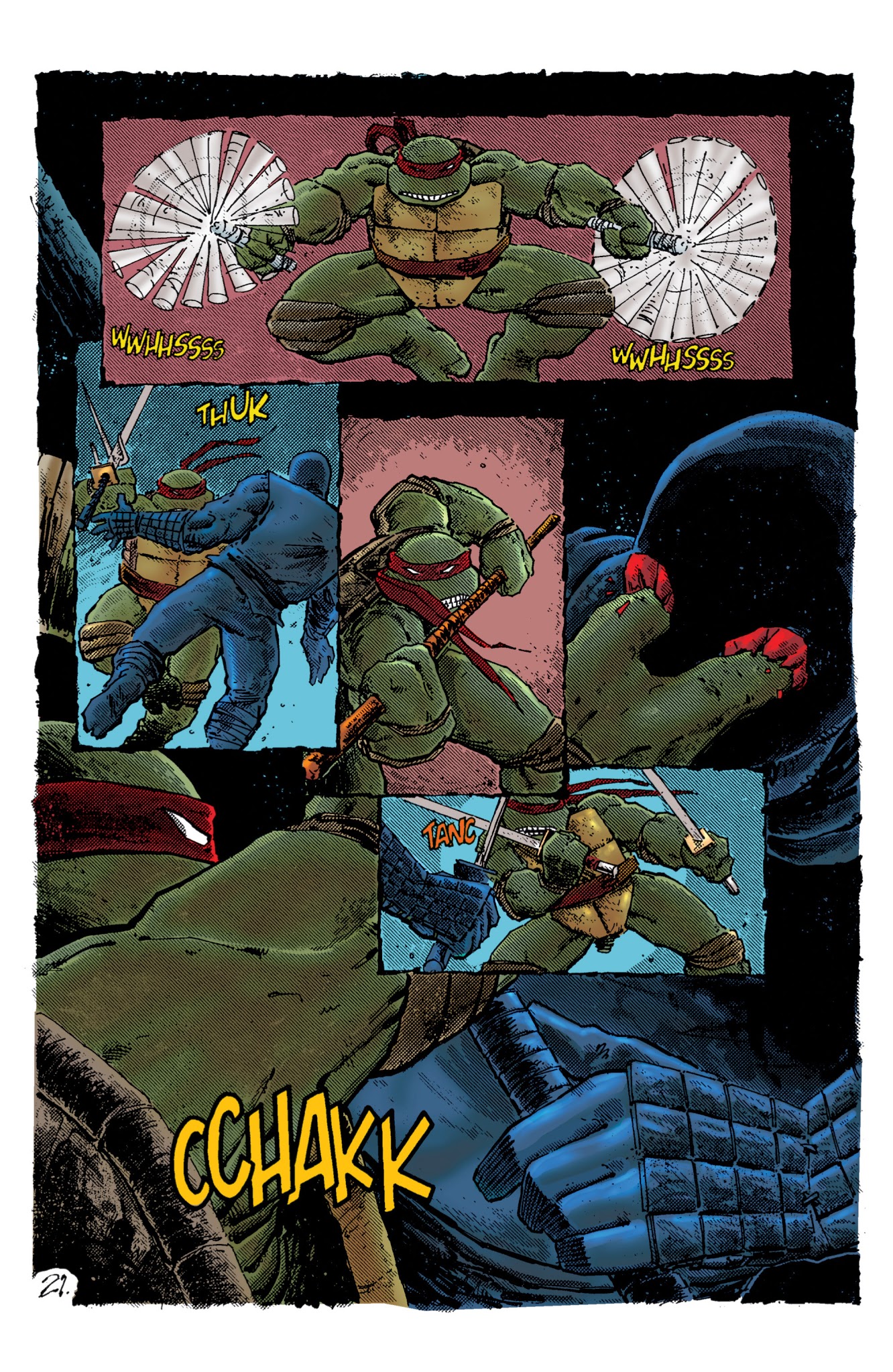 Read online Teenage Mutant Ninja Turtles Color Classics (2013) comic -  Issue #6 - 21
