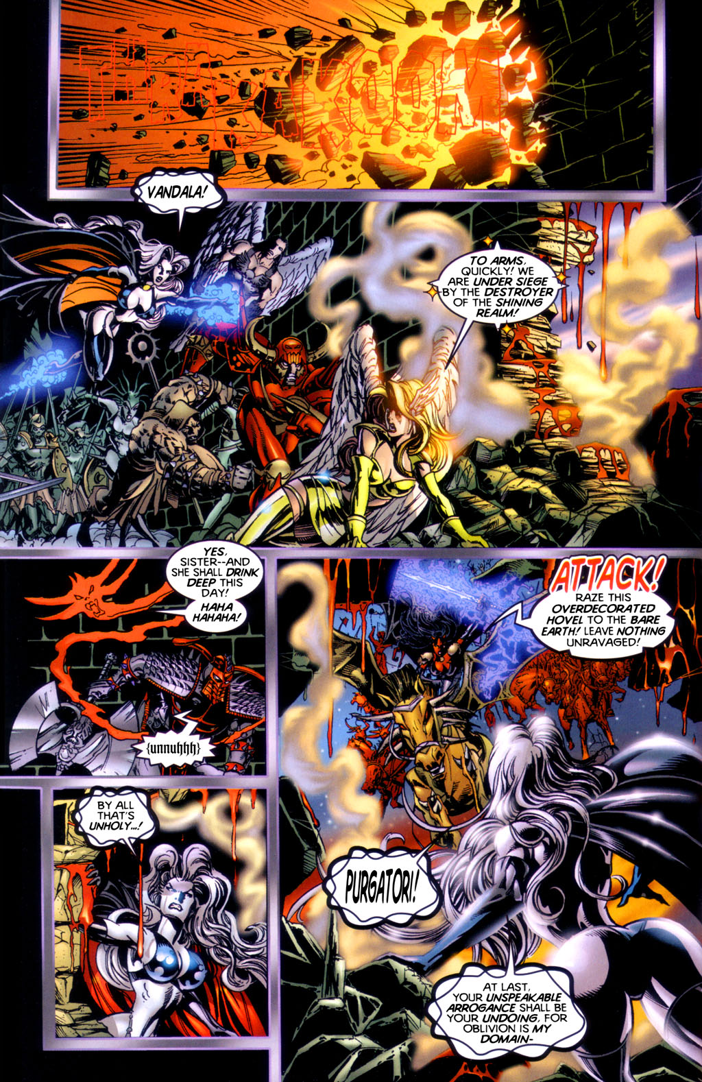 Lady Death vs. Purgatori issue Full - Page 7