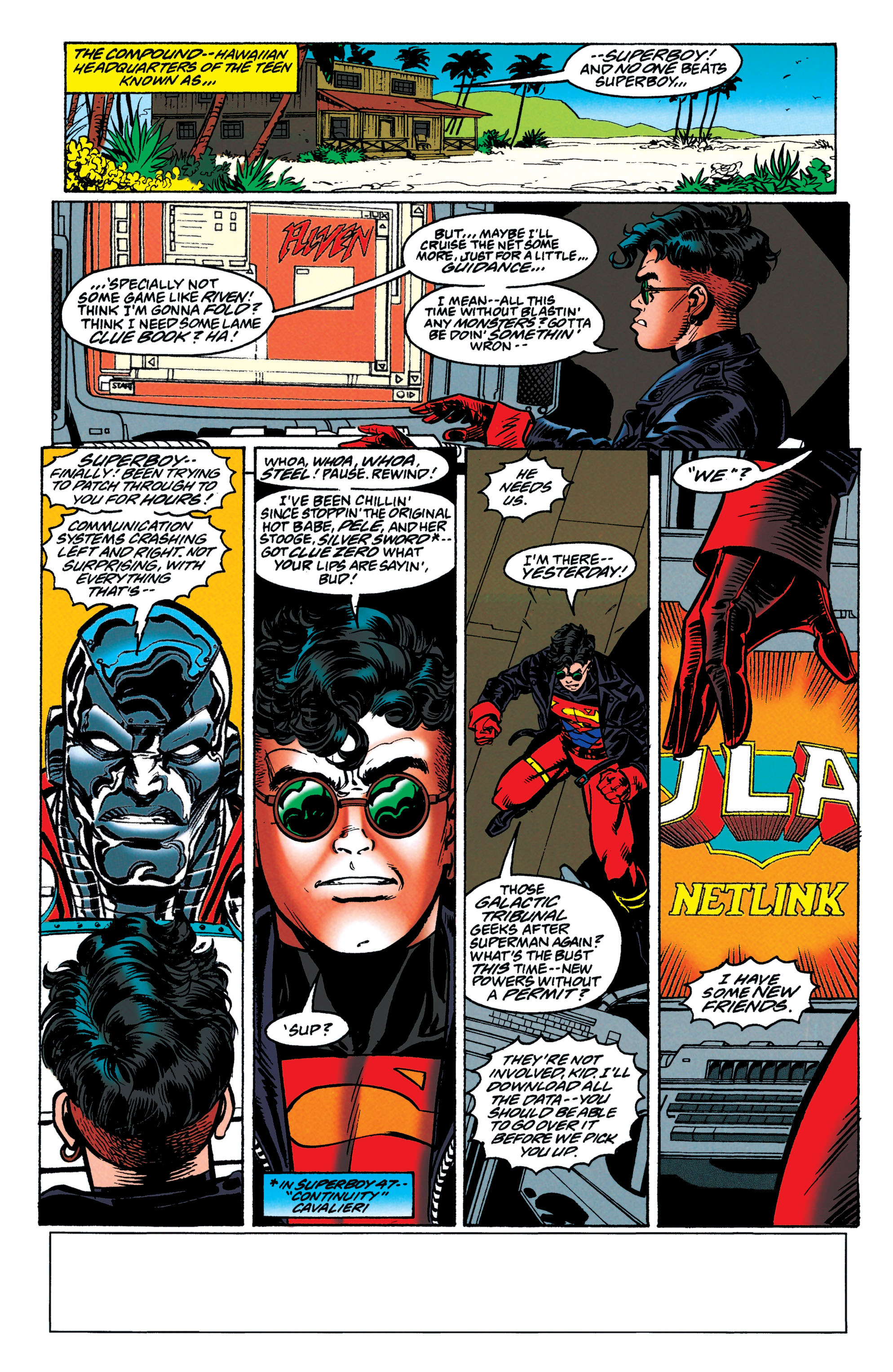 Read online Adventures of Superman (1987) comic -  Issue #557 - 2