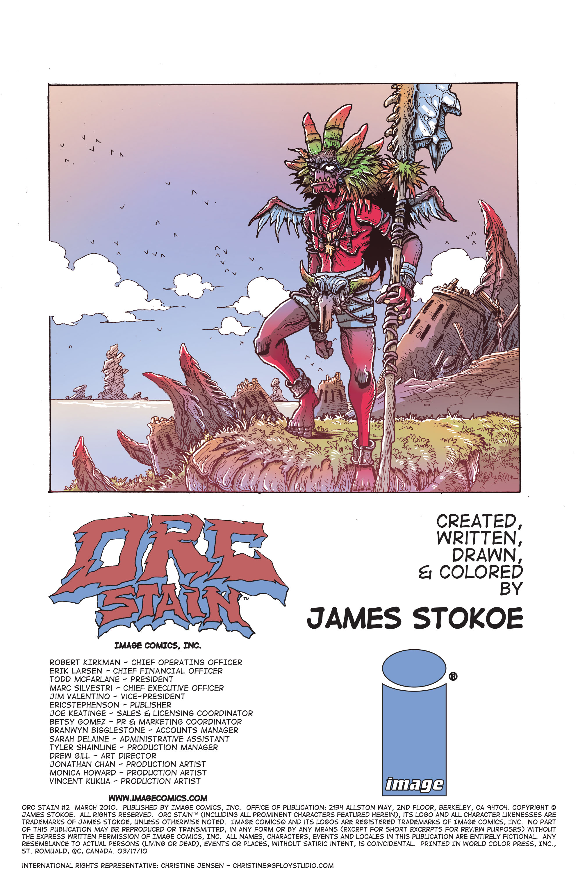 Read online Orc Stain comic -  Issue #2 - 2