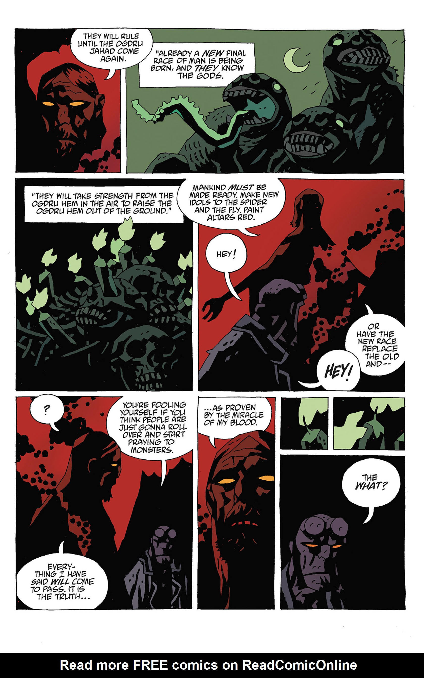 Read online Hellboy: Strange Places comic -  Issue # TPB - 113